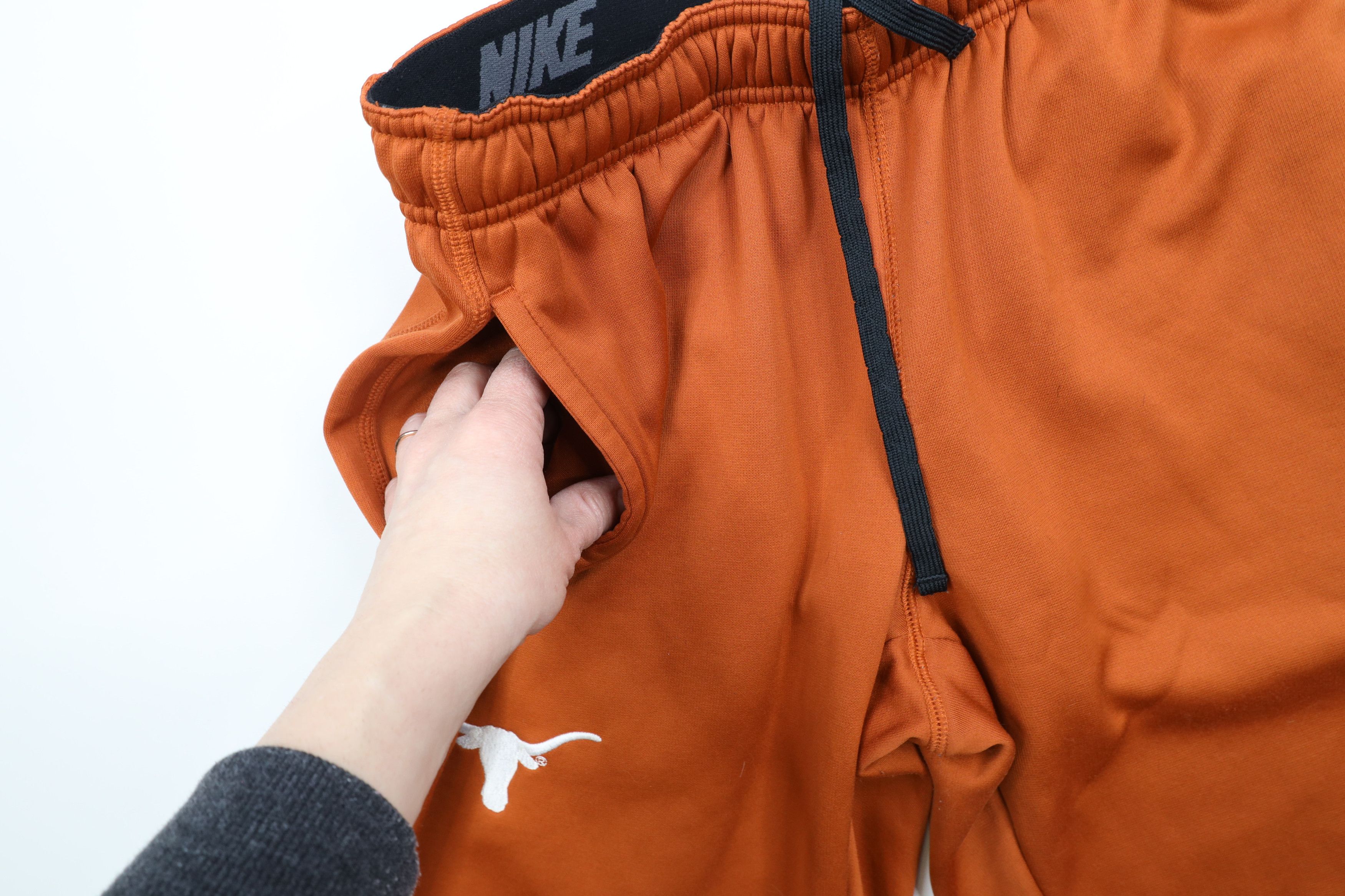 Nike Nike University of Texas Wide Leg Sweatpants Burnt Orange Size US 30 / EU 46 - 7 Thumbnail