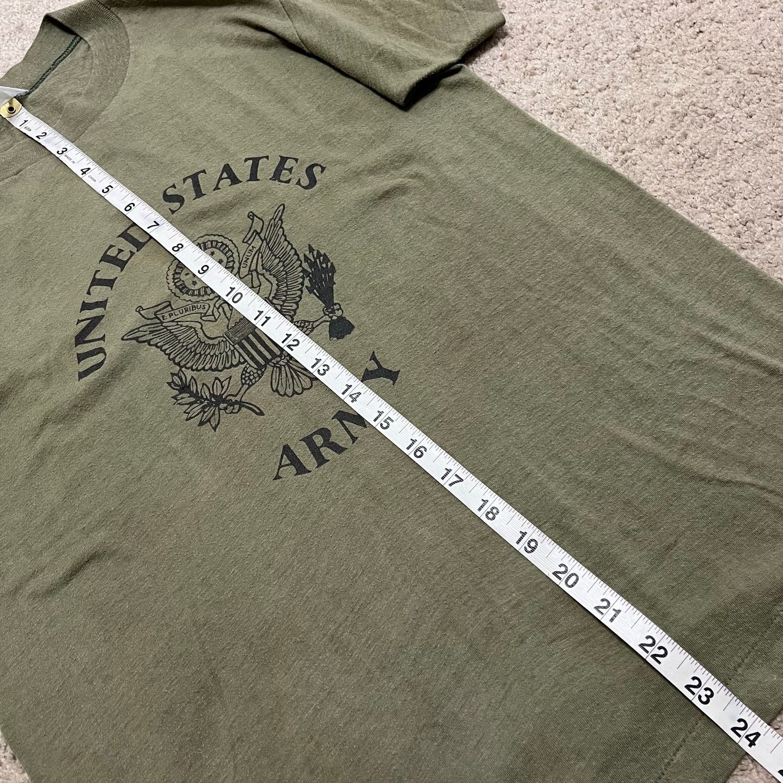 Other Vintage United States Army Military Olive Green Shirt Medium Size US M / EU 48-50 / 2 - 7 Thumbnail