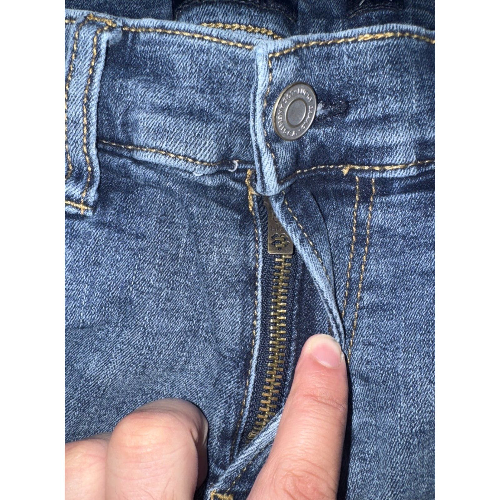 Lucky Brand VINTAGE Lucky Brand 221 Straight Jeans Men’s 34x30 Blue Denim Mid Rise Classic Fit Size US 34 / EU 50 - 4 Thumbnail