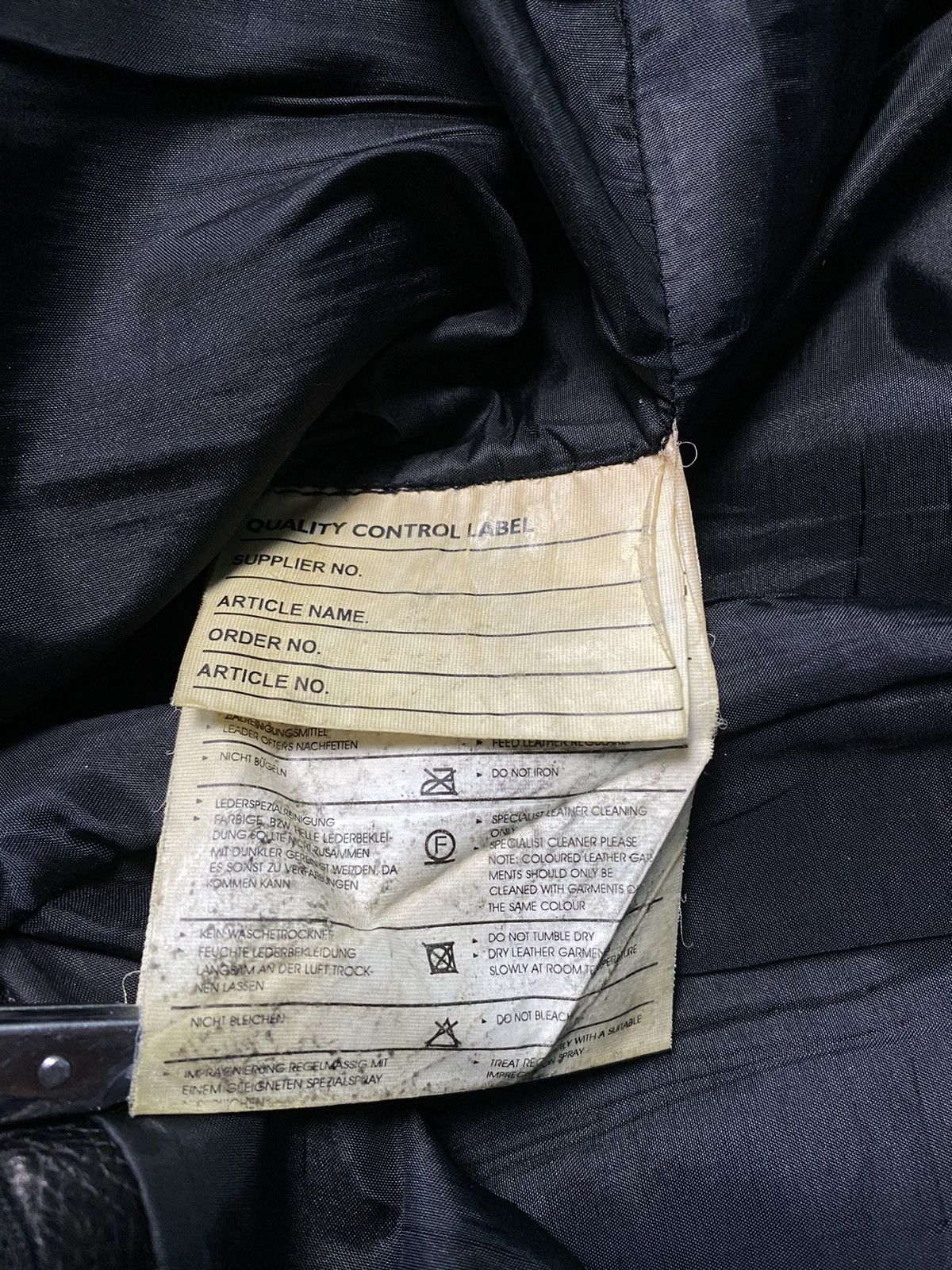 Leather Difi Leather Moto Biker Racing Pants Opium y2k Size US 33 - 9 Thumbnail