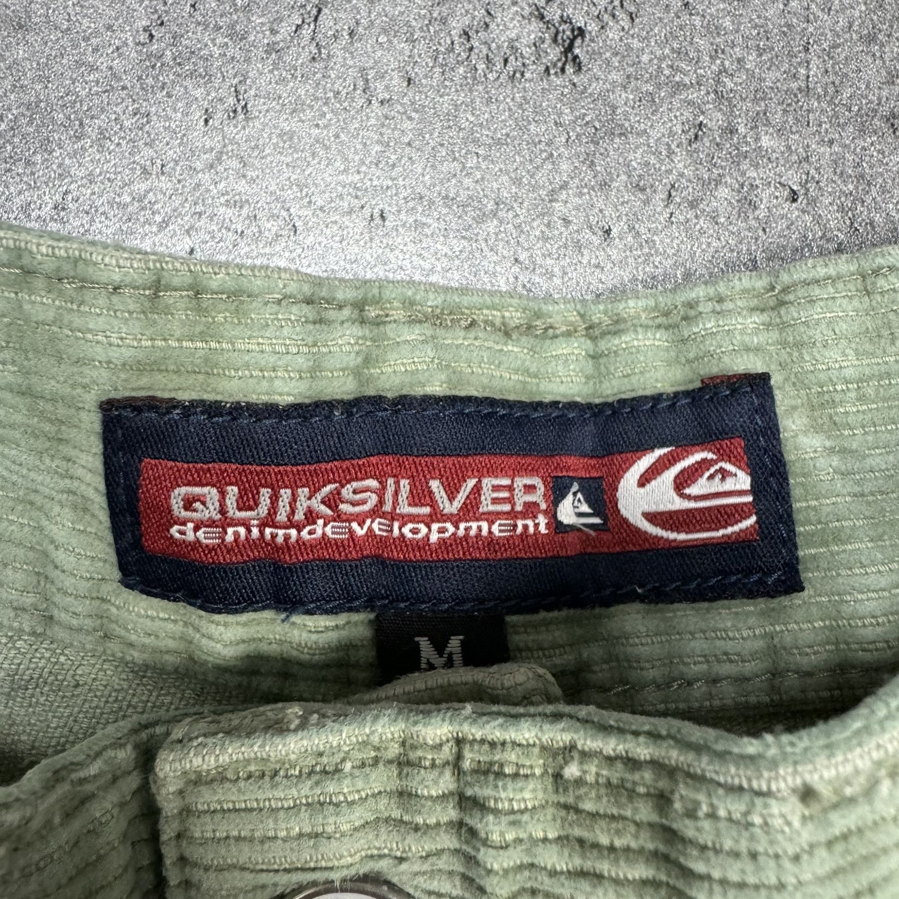 Quiksilver × Vintage Green corduroy trousers vintage Quiksilver Size US 32 / EU 48 - 5 Thumbnail