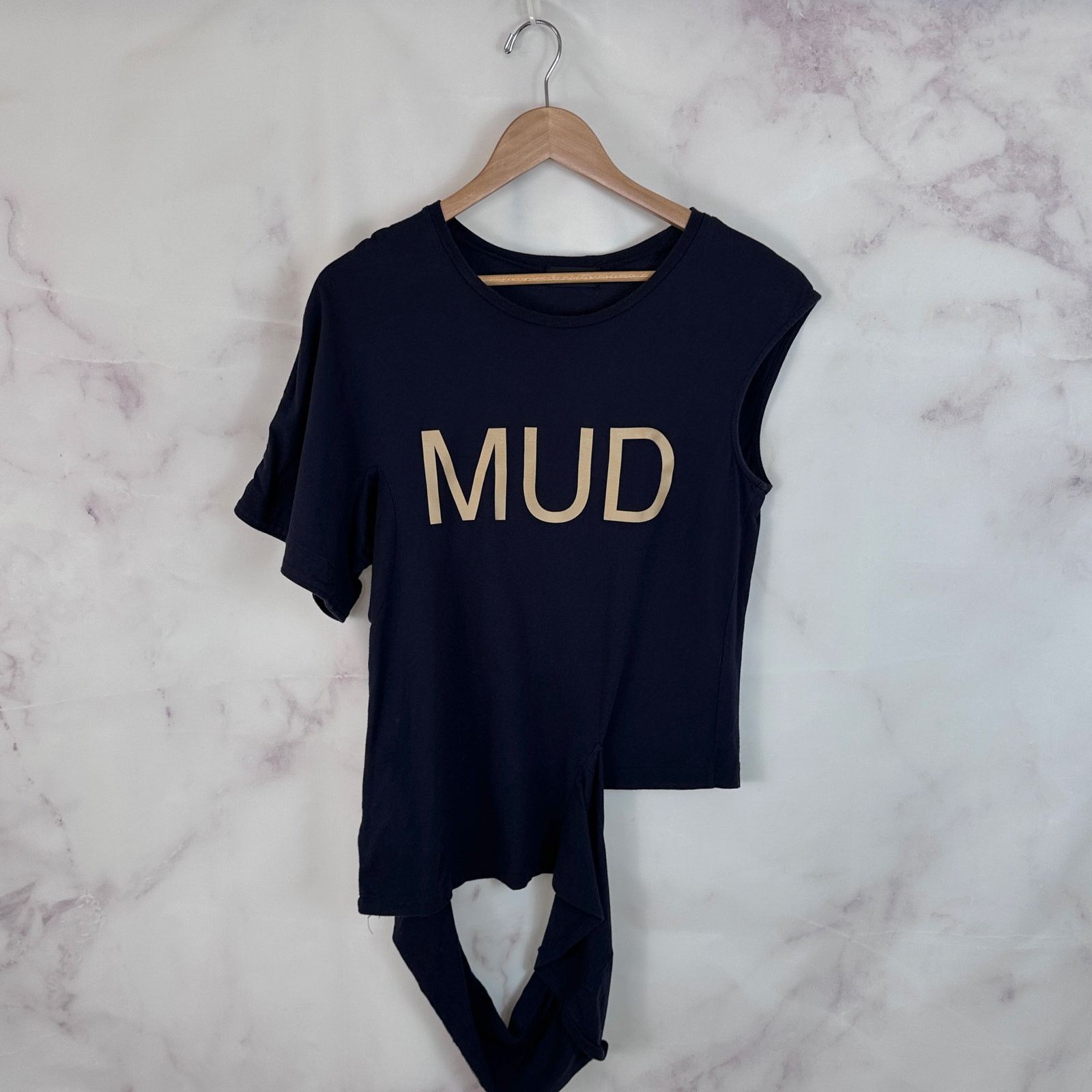 Undercover S/S15 'Mud Rug Navy Deformed Tee Size US M / EU 48-50 / 2 - 1 Thumbnail