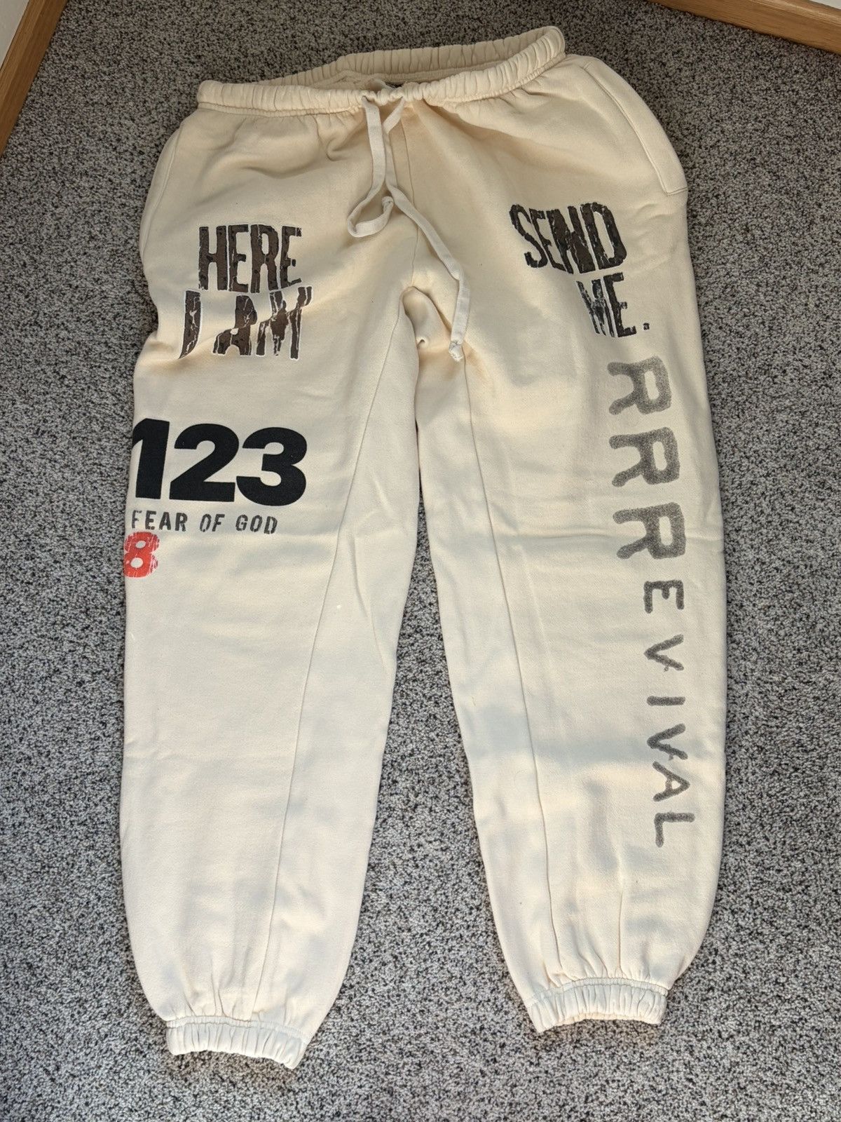 Fear of God × RRR-123 Fear of God x RRR123 Sweatpants Size US 32 / EU 48 - 1 Thumbnail