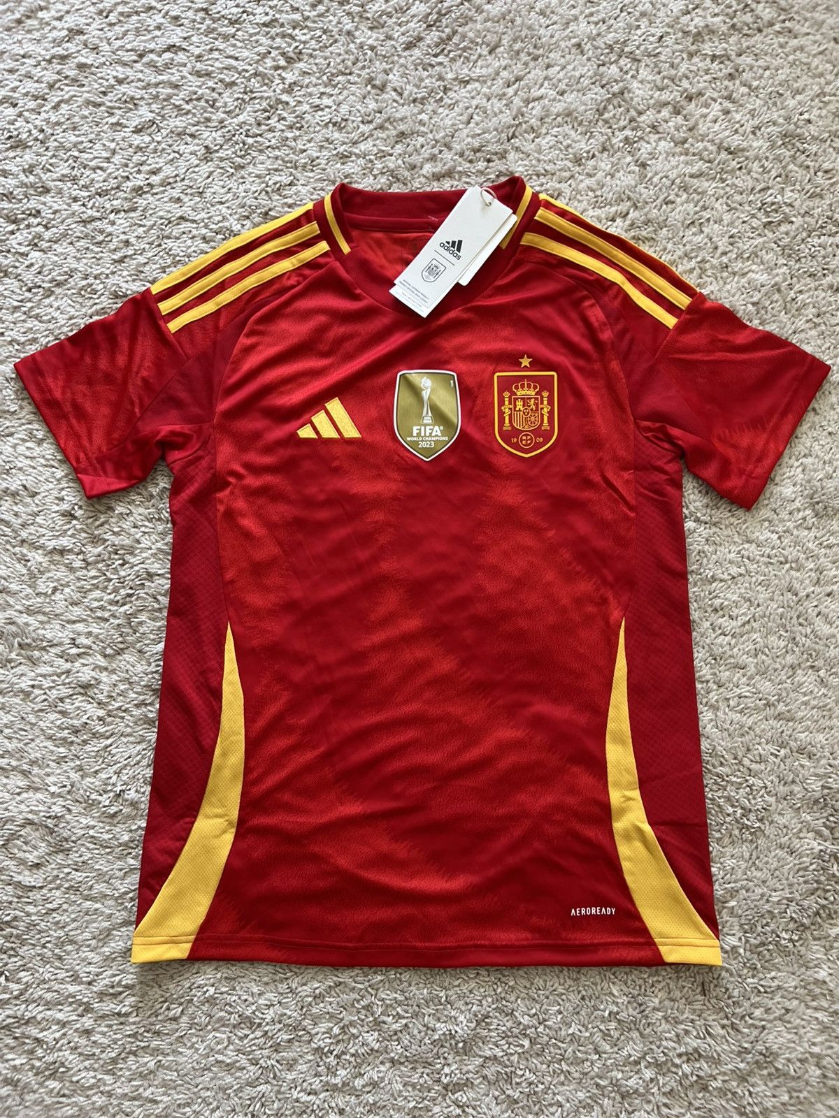 Adidas Adidas Spain España National Team 2024 Women Home Jersey Size S / US 4 / IT 40 - 6 Thumbnail