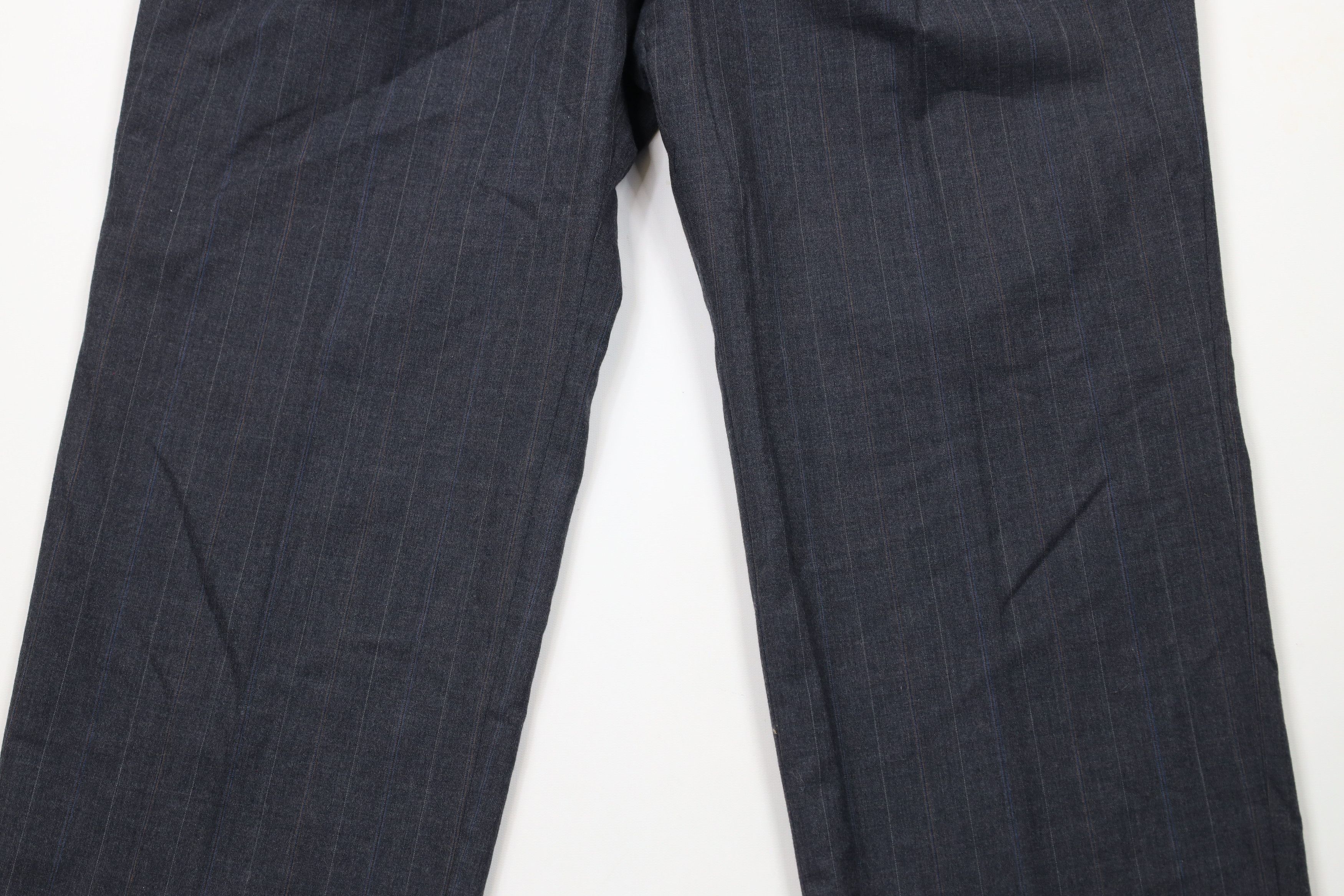 Vintage Vintage 70s Streetwear Striped Bell Bottoms Chino Pants Size US 38 / EU 54 - 3 Thumbnail