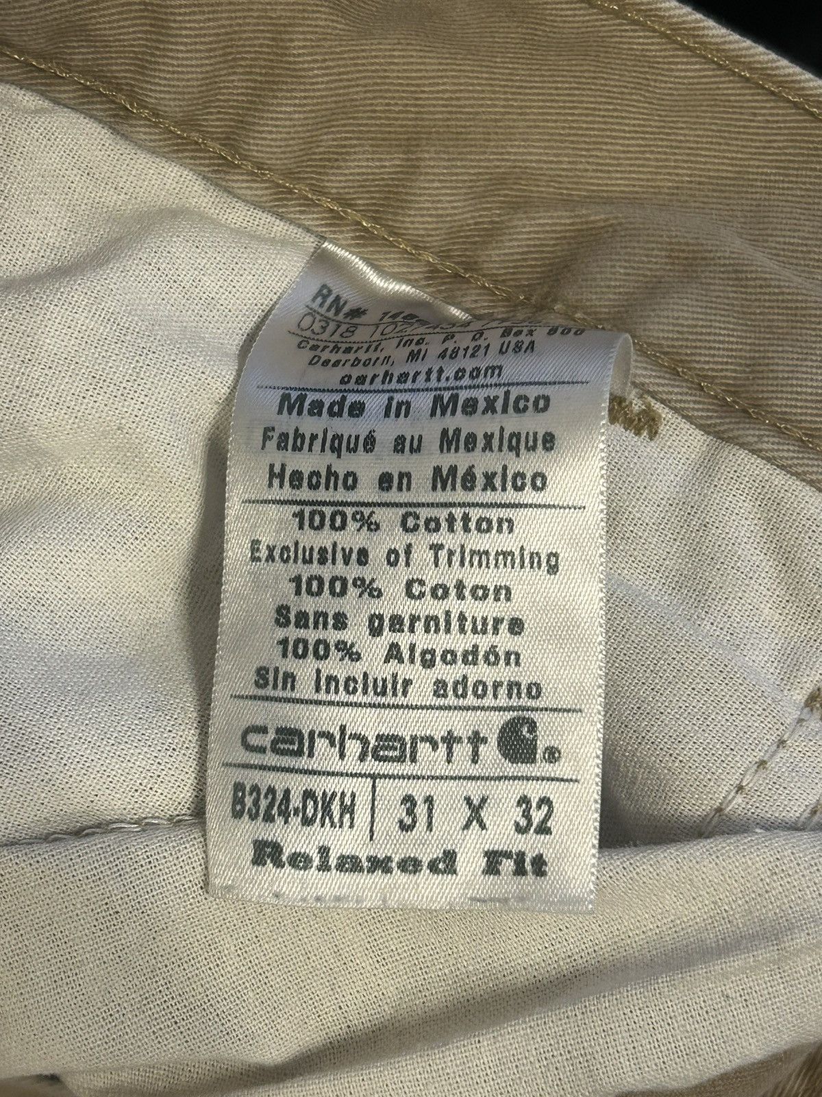 Carhartt Tan Carhartt Carpenter Pants Size US 31 - 4 Thumbnail