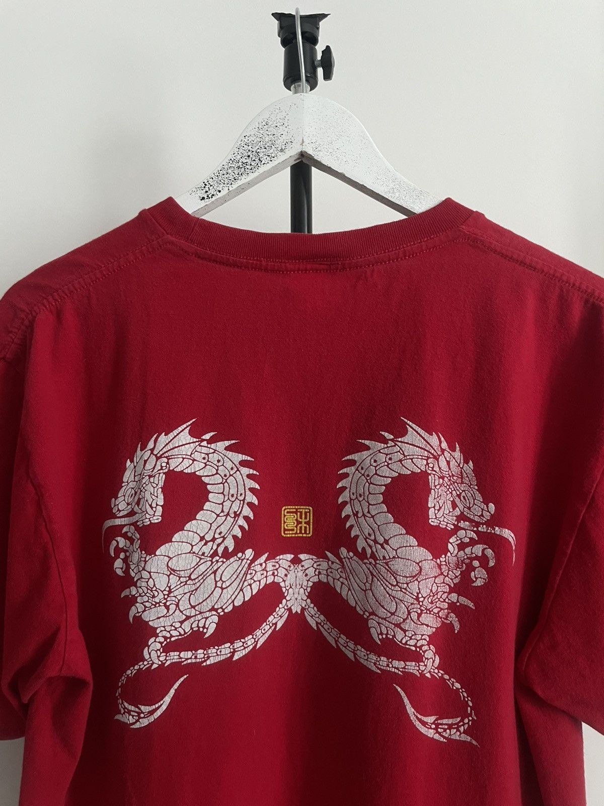 Stussy Vintage 90’s Stussy Japan Dragon Logo T-Shirt RARE Size US XL / EU 56 / 4 - 5 Thumbnail