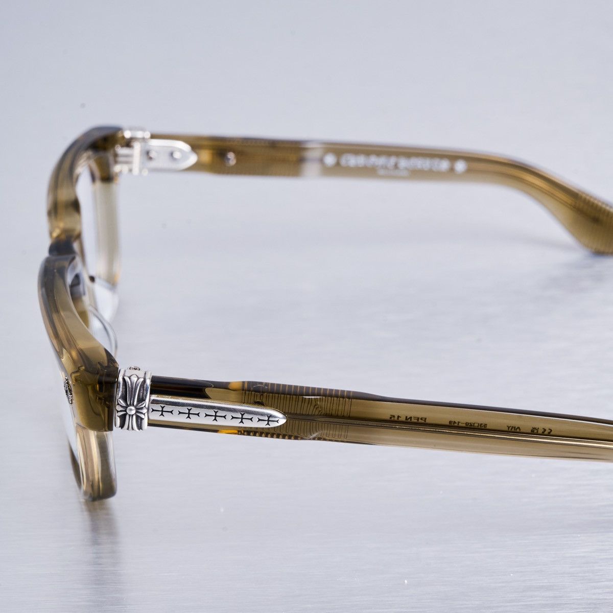 Chrome Hearts CHROME HEARTS PEN 15 ARMY GLASSES Size ONE SIZE - 3 Thumbnail