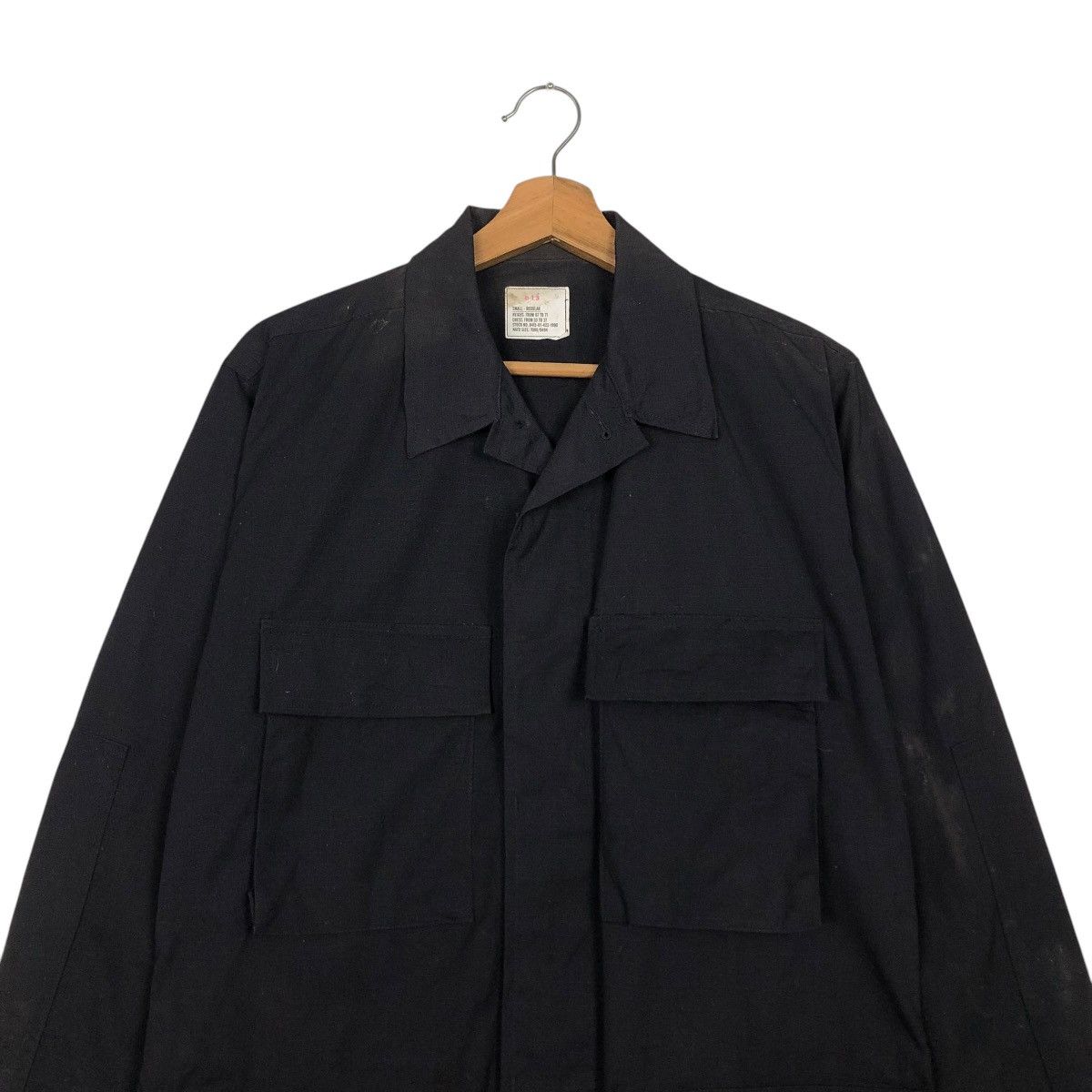 Vintage 🔥VINTAGE CHORE MILITARY JACKET MULTI POCKET BLACK 357 Size US M / EU 48-50 / 2 - 5 Thumbnail