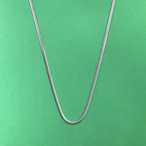 Designer × Jewelry Titanium Steel Link Chain Necklace for Men Women Size ONE SIZE - 1 Thumbnail