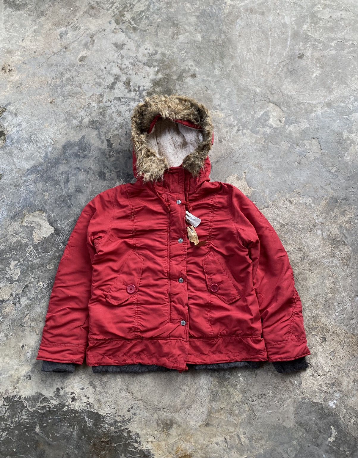 If Six Was Nine × Japanese Brand × Le Grande Bleu (L.G.B.) Vintage Smith’s American Fur Hoodie Jacket Size L / US 10 / IT 46 - 1 Thumbnail