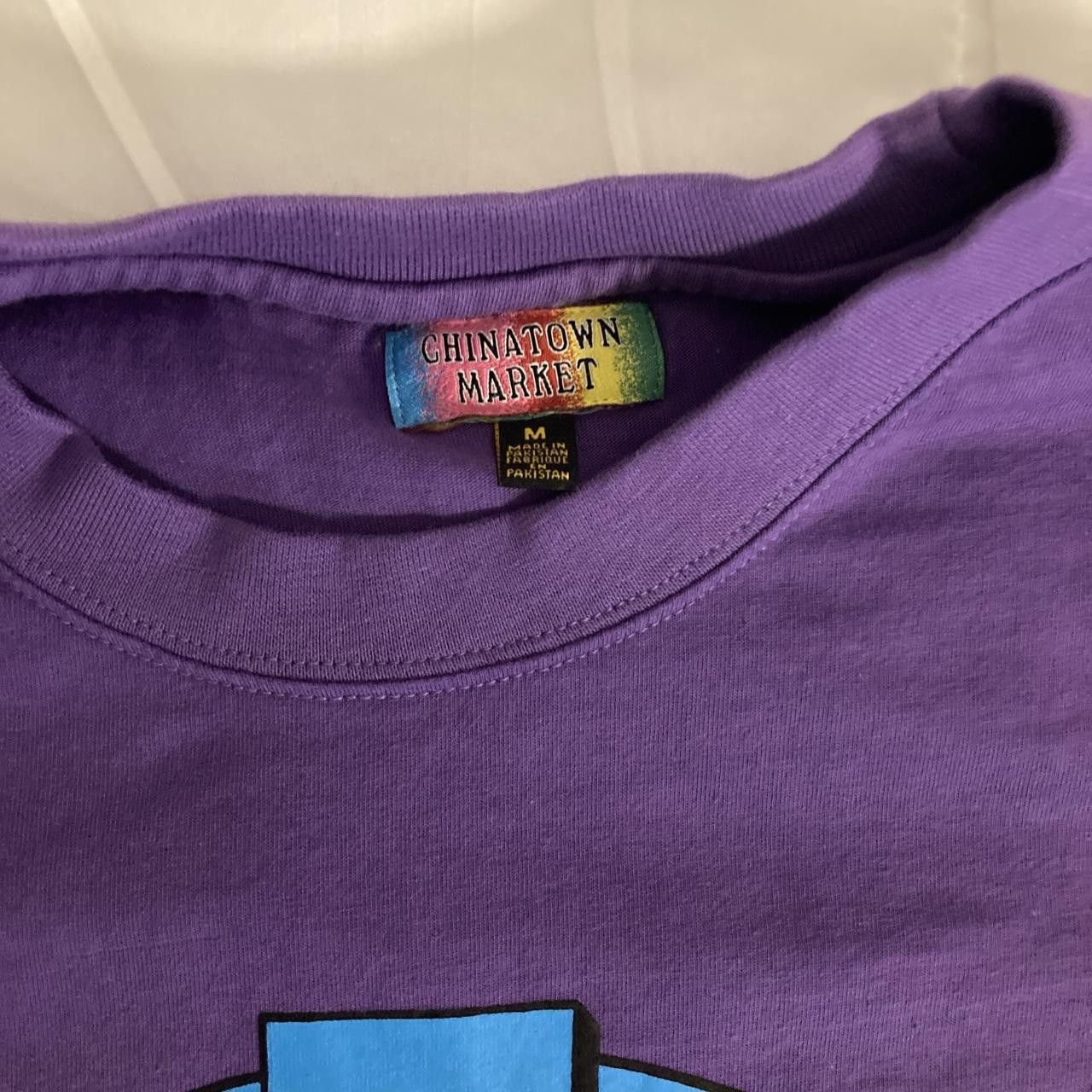 Market Chinatown Market Purple Tee - Things Are Not What They Seem Size US M / EU 48-50 / 2 - 5 Thumbnail
