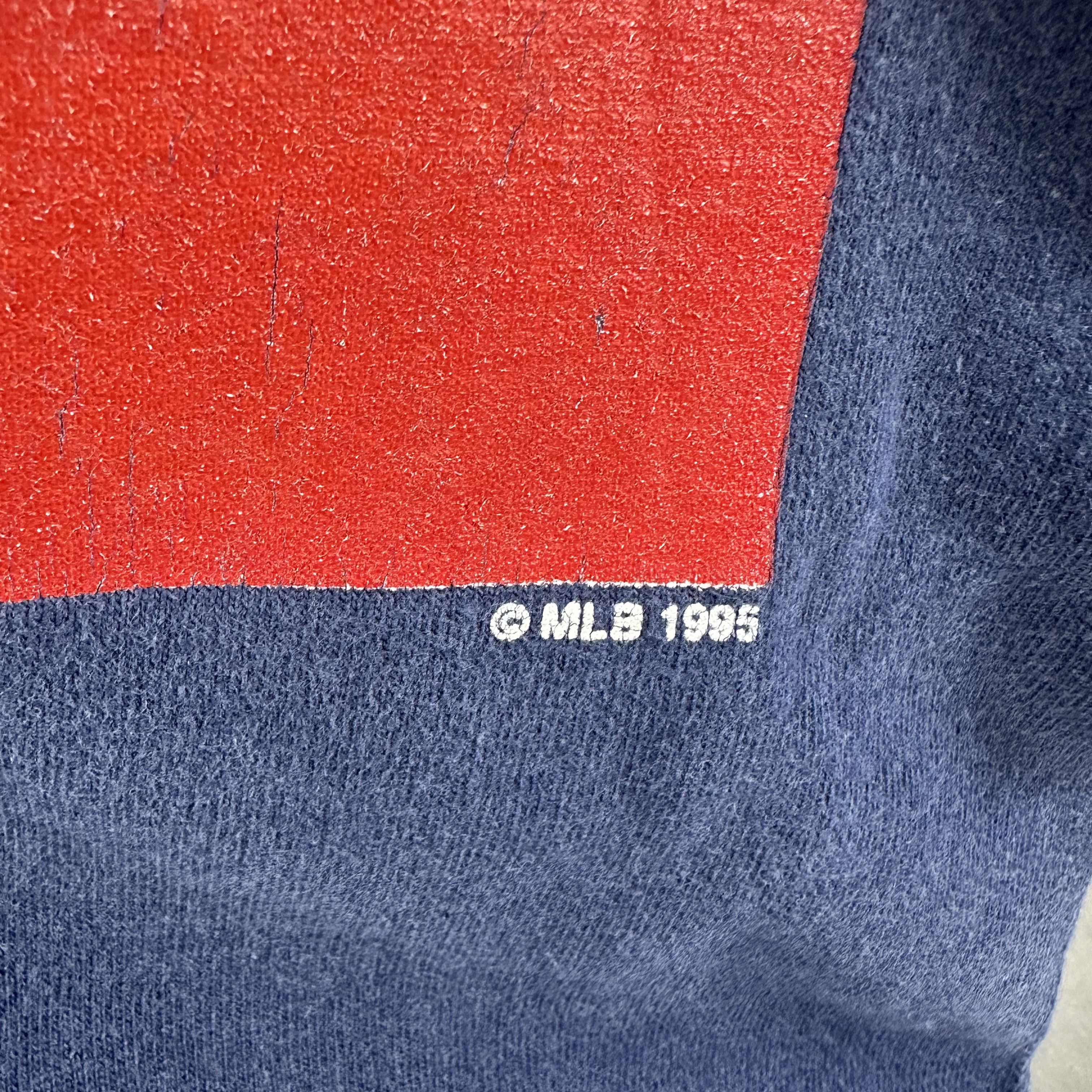Vintage 1995 Cleveland Indians MLB All Over Print AOP T-shirt Size US XXL / EU 58 / 5 - 5 Thumbnail