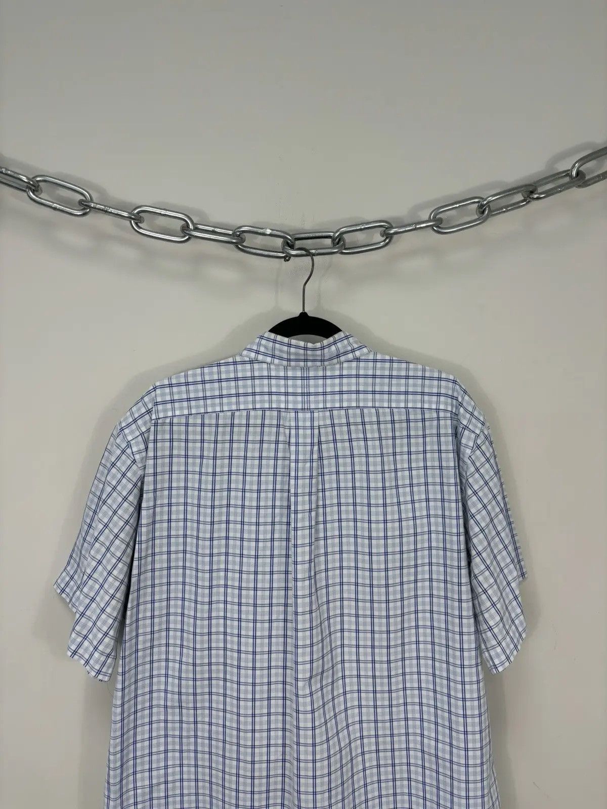 Polo Ralph Lauren × Ralph Lauren × Vintage Vintage Polo Ralph Lauren Y2K Checkered Short Sleeve Shirt Size US XL / EU 56 / 4 - 14 Thumbnail