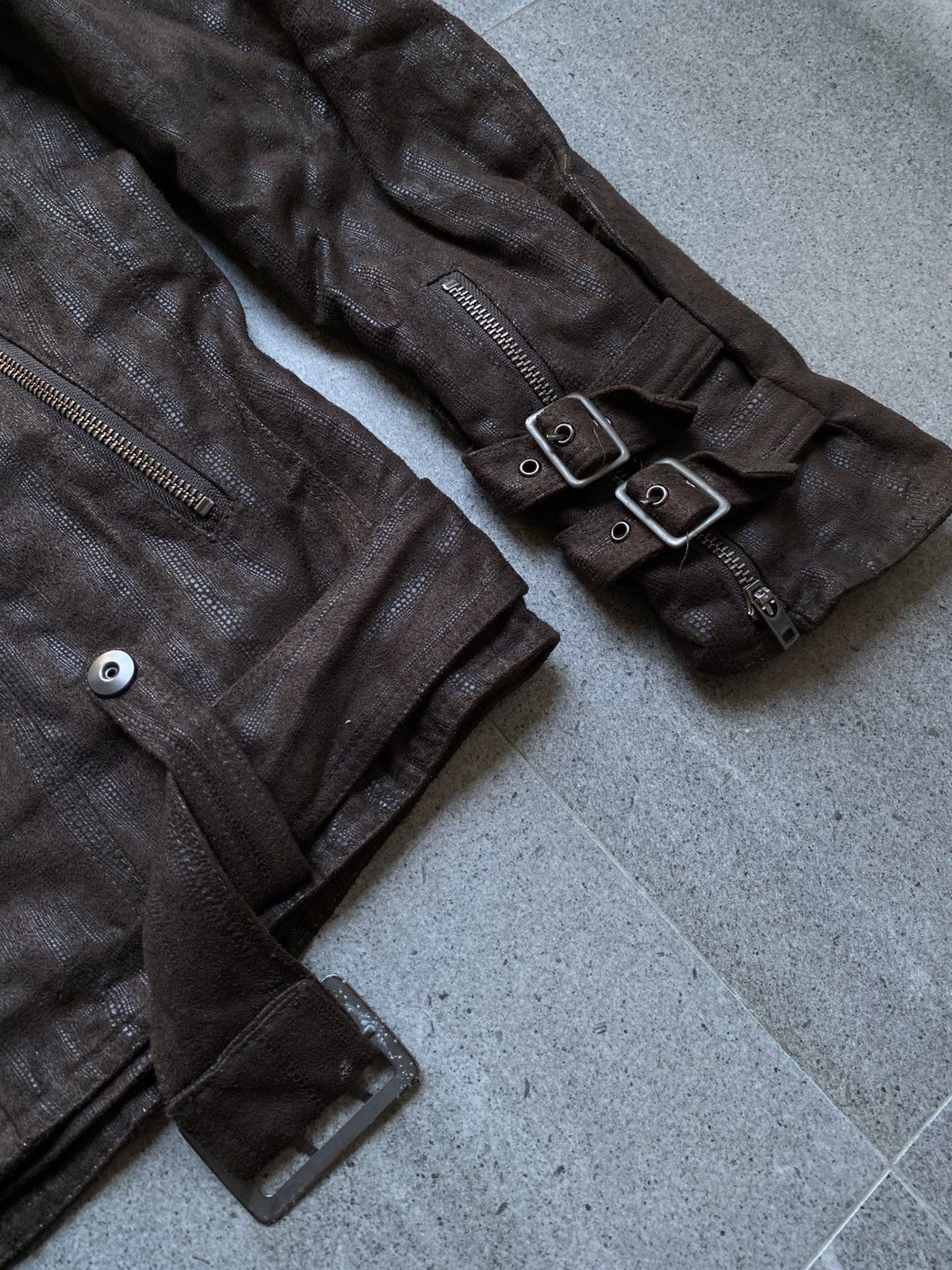 Schlussel Schlussel Brown Rider Jacket – Synthetic Leather Size US M / EU 48-50 / 2 - 3 Thumbnail
