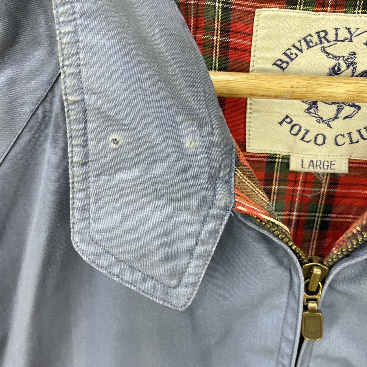 Beverly Hills Polo Club × Polo Ralph Lauren × Vintage 💥Vintage Polo Club Beverly Hills Bomber Jacket Size US M / EU 48-50 / 2 - 8 Thumbnail