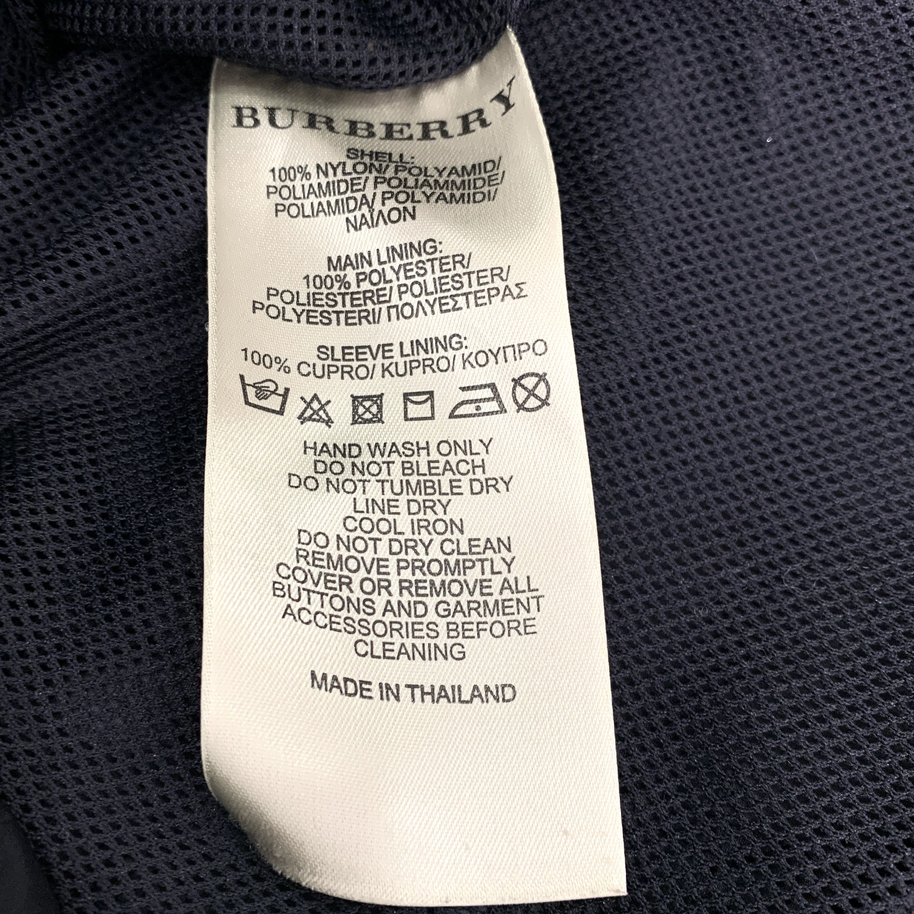 Burberry Burberry Trench Coat Black Double-Breasted (S) Size S / US 4 / IT 40 - 3 Thumbnail