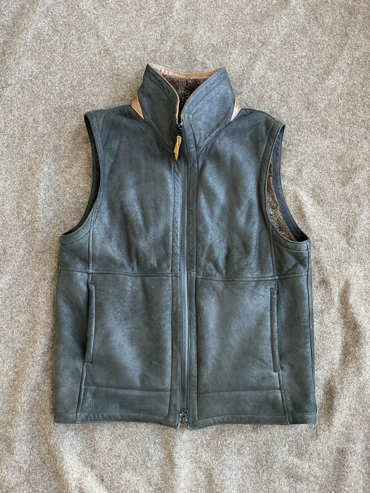 Other Lone Pine Genuine Merino Shearling Vest Size US M / EU 48-50 / 2 - 1 Thumbnail
