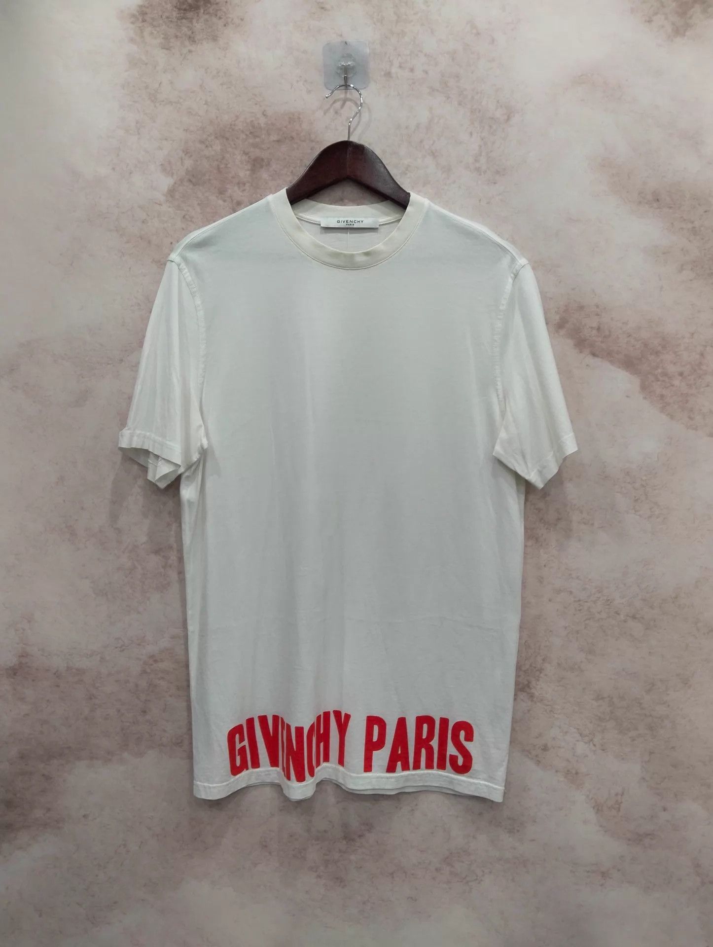 Givenchy Givenchy Logo Hem Print Short Sleeve T-Shirt XS Size XS / US 0-2 / IT 36-38 - 1 Thumbnail