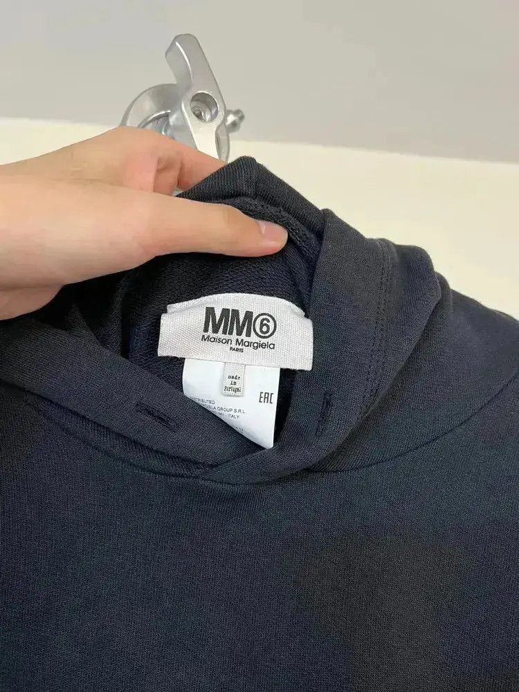 Maison Margiela Maison Margiela MM6 Logo Print Hoodie-2505 Size US L / EU 52-54 / 3 - 6 Thumbnail