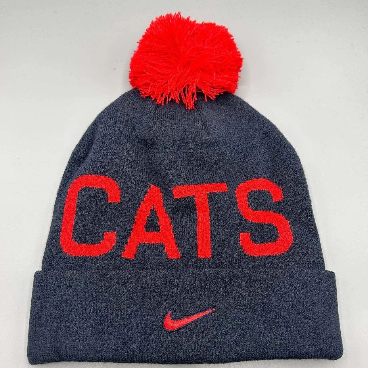 Nike Arizona Wildcats x Nike Hat Men Cuffed Beanie Pom Pom Cap Size ONE SIZE - 2 Thumbnail