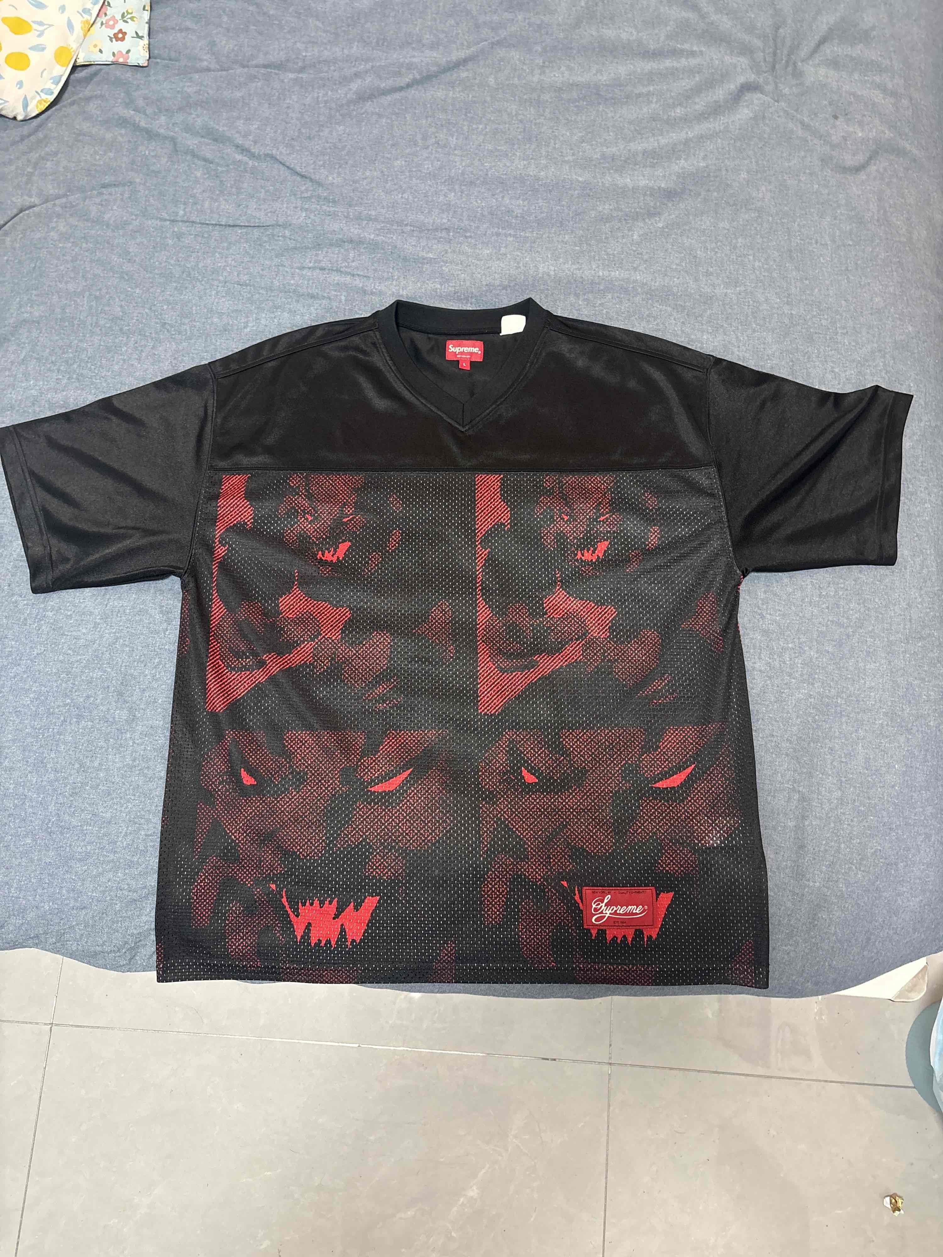 Supreme Supreme X Anti Hero Football Jersey | Grailed