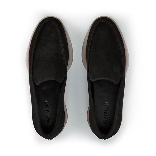 Fear of God o1s22i1n0625 101 Suede Slip-On in Black Size US 10 / EU 43 - 6 Thumbnail