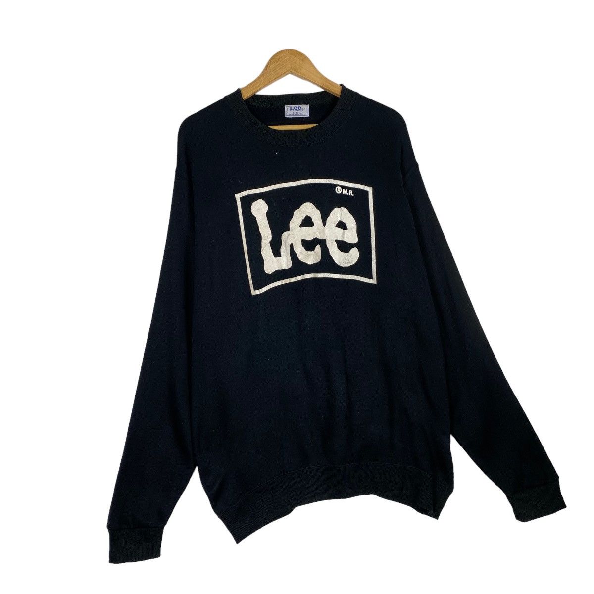 Japanese Brand Vintage Lee big logo sweatshirt Size US L / EU 52-54 / 3 - 3 Thumbnail