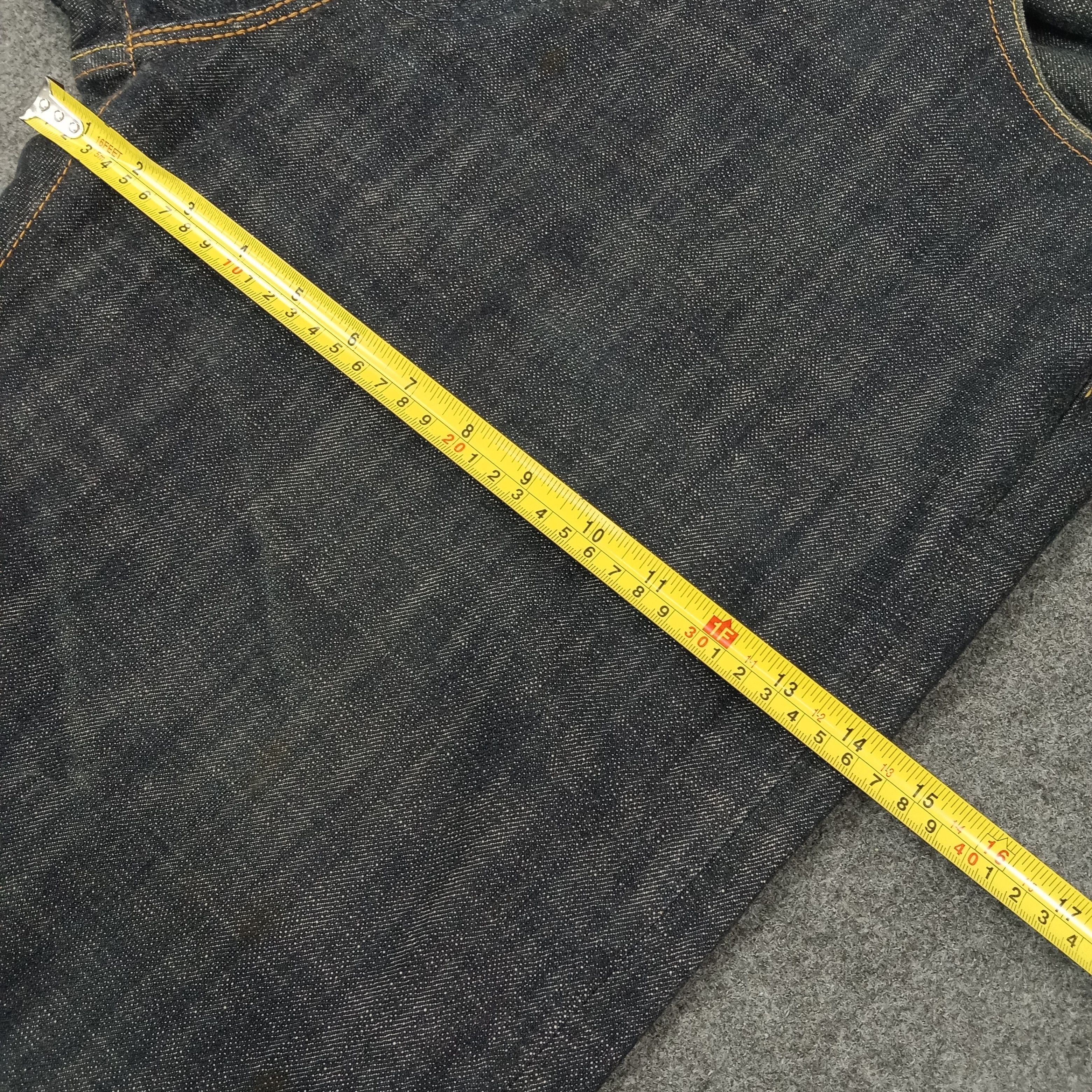 Evisu Evisu Paris Selvedge Japan Brand Daicock Denim Jeans C258N30 Size US 37 - 13 Thumbnail