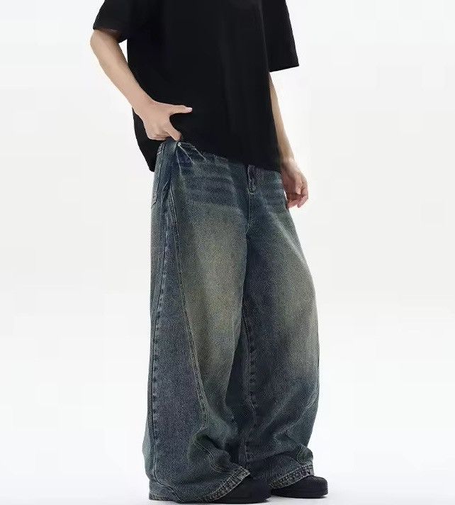 Jean Amamiya x Arisa Washed Baggy Denim Jeans Size US 31 - 5 Thumbnail