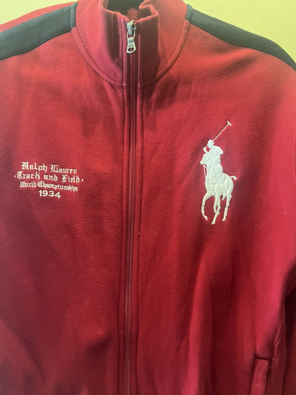 Polo Ralph Lauren × Vintage Vintage Polo Ralph Lauren Track & Field Championship Jacket Size US M / EU 48-50 / 2 - 3 Thumbnail