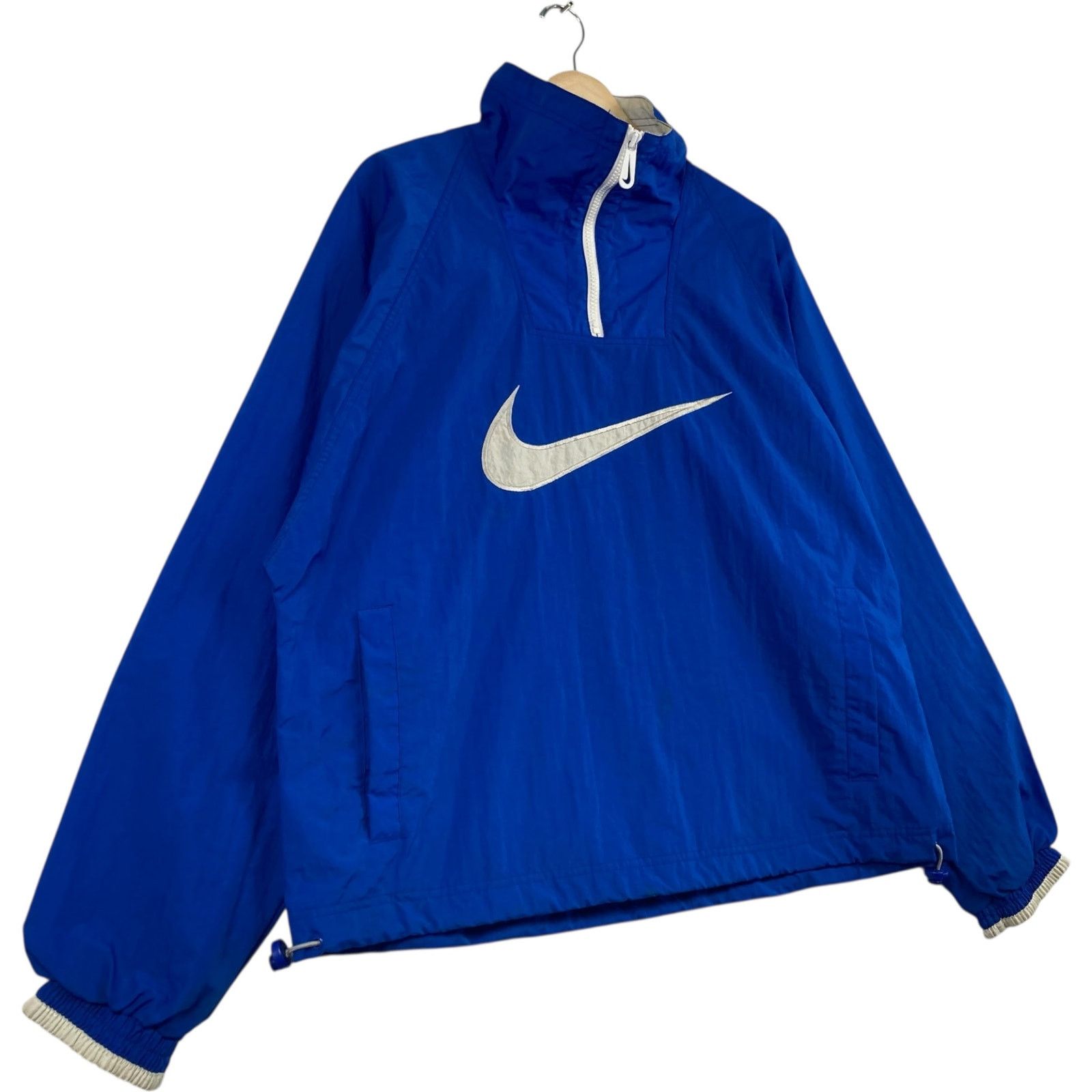 Nike Vintage Nike Chest Swoosh 1/4 Zip Light Jacket M Size US M / EU 48-50 / 2 - 4 Thumbnail