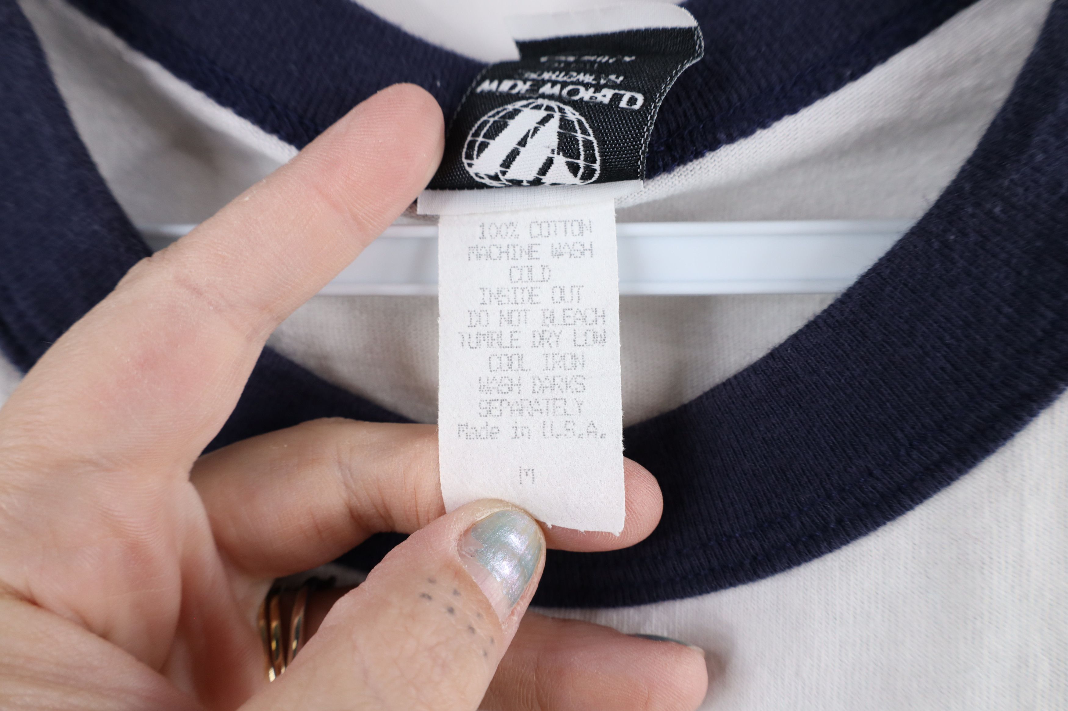 Vintage Vintage 90s University Baseball 3/4 Sleeve Raglan T-Shirt Size US M / EU 48-50 / 2 - 5 Thumbnail