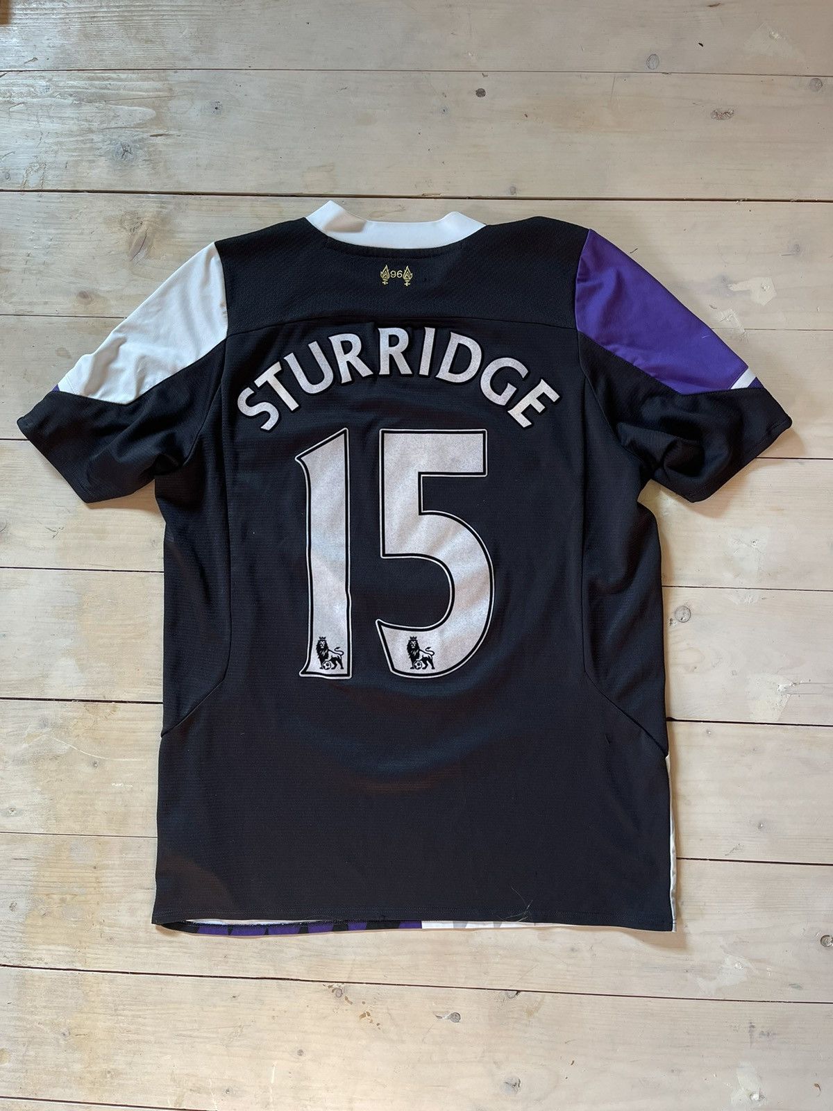 2013 Warrior Liverpool #15 Sturridge soccer jersey