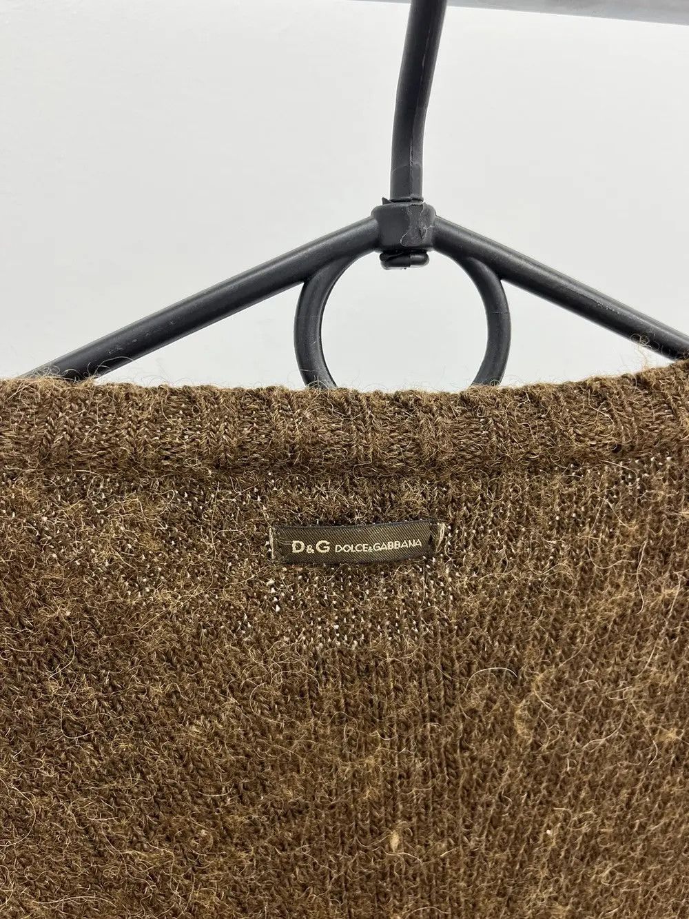 Dolce & Gabbana Vintage Dolce & Gabbana Alpaca Wool Sweater Size US XL / EU 56 / 4 - 5 Thumbnail