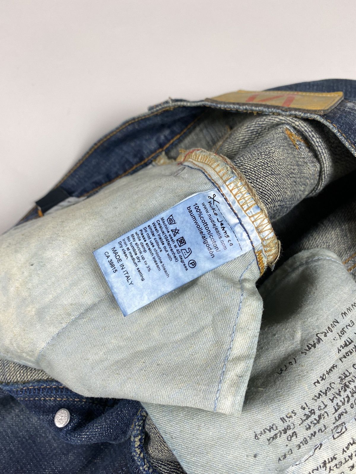 Nudie Jeans Nudie Jeans Co Even Steven Original Selvage Denim Jeans Size US 30 / EU 46 - 19 Thumbnail