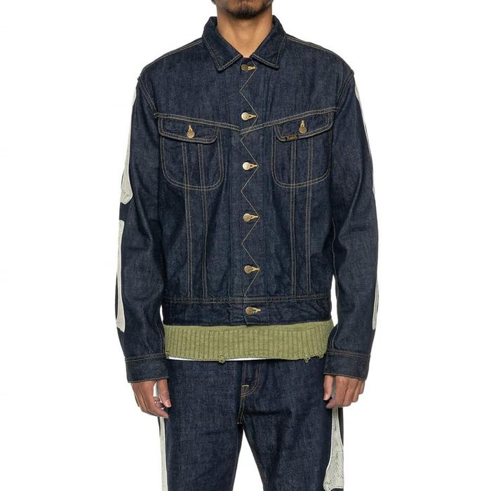 Kapital kapital 11.5oz denim Mexican tuxedo westerner bone jacket