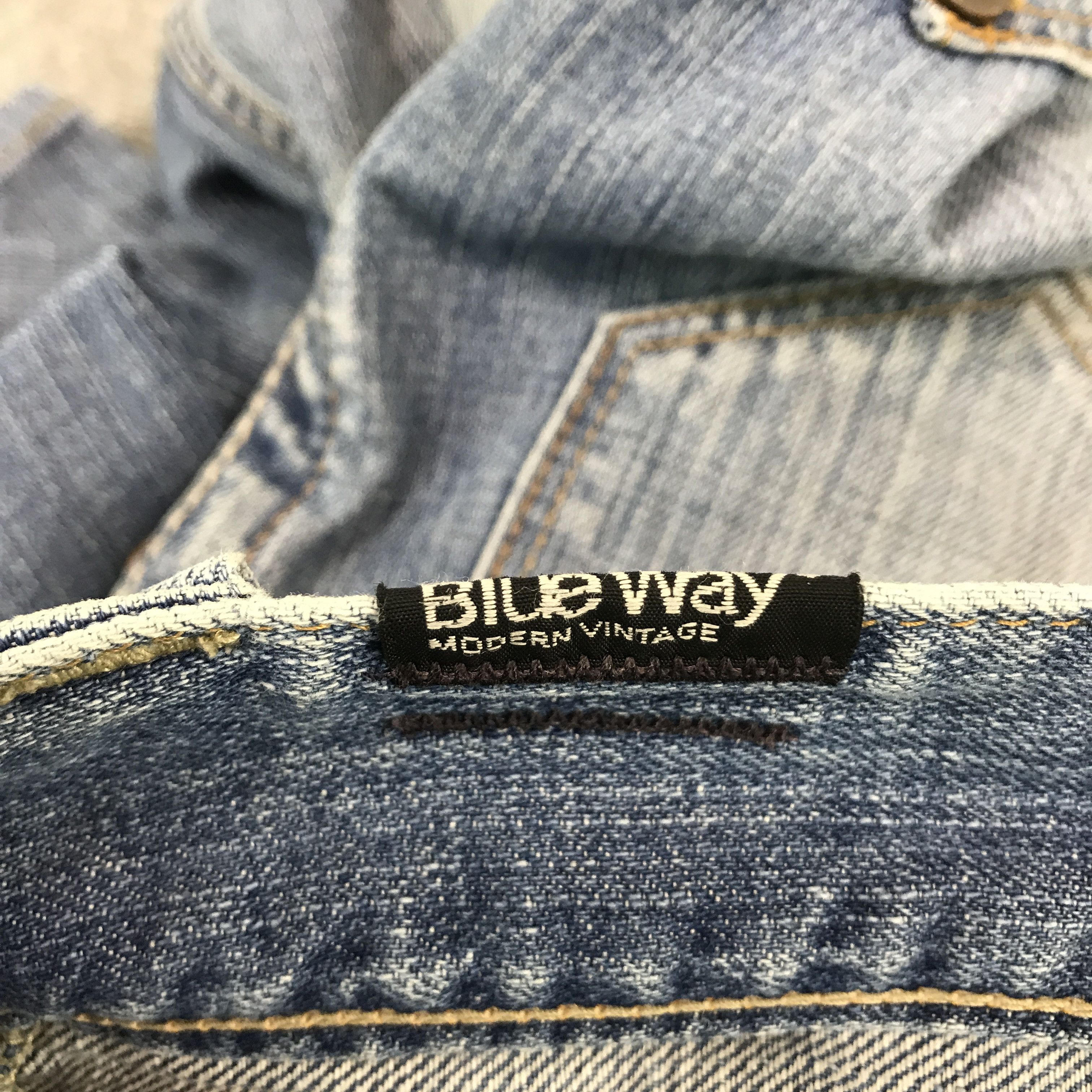 Japanese Brand × Vintage Baggy Denim blue way Japan jeans pants Size US 32 / EU 48 - 8 Thumbnail