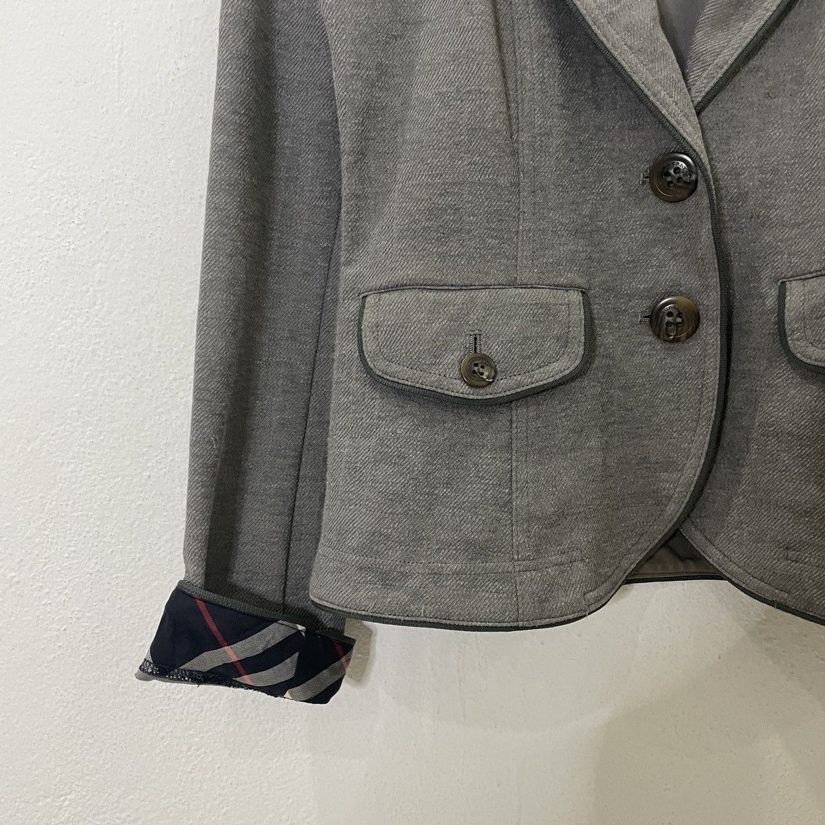 Burberry Vintage Burberry London Blue Label Jacket Size S / US 4 / IT 40 - 3 Thumbnail
