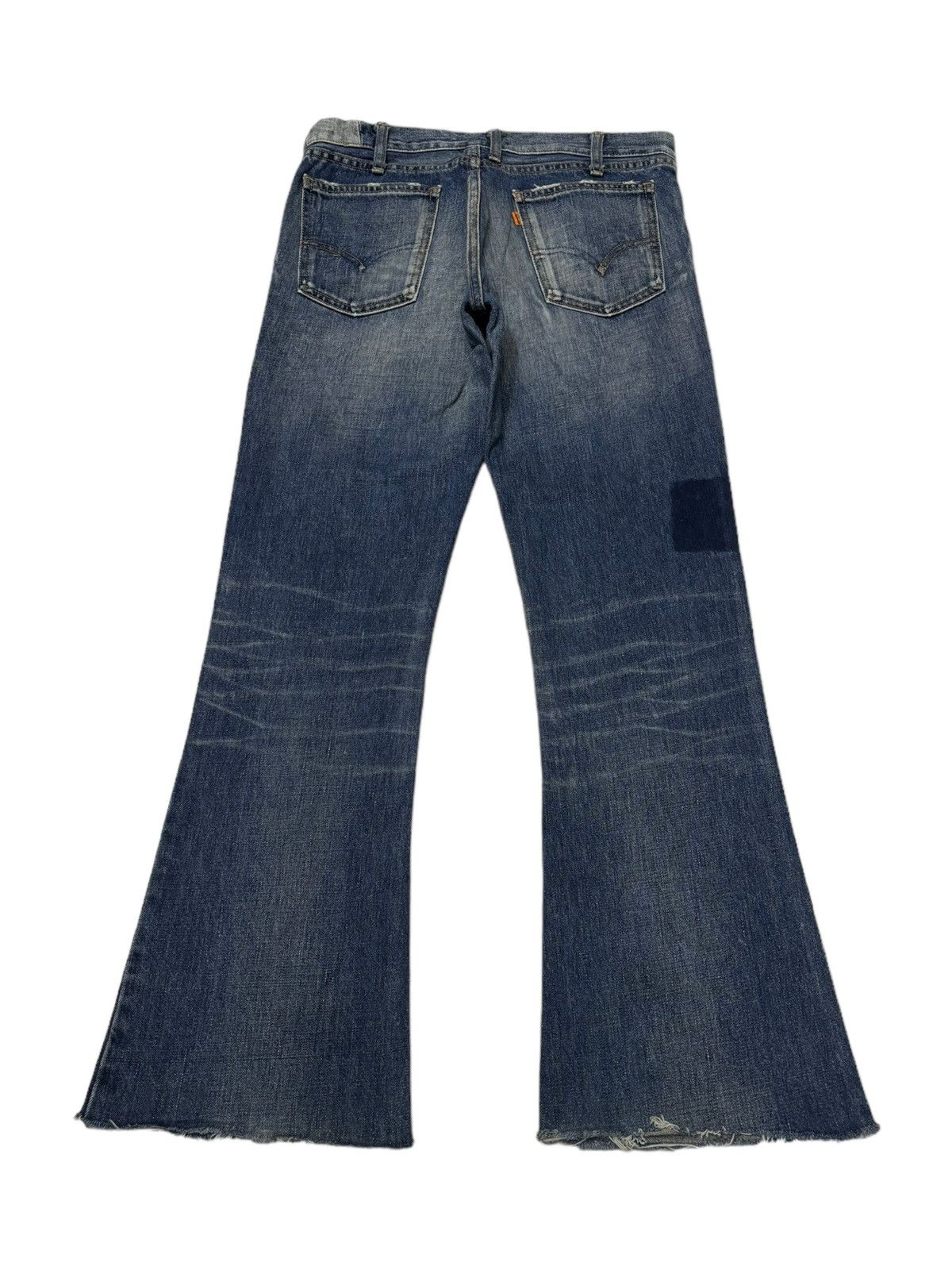 Levi's × Vintage 🔥Vintage Levis 646 Orange Tab Flare Jeans Distressed Denim Size US 32 / EU 48 - 8 Thumbnail