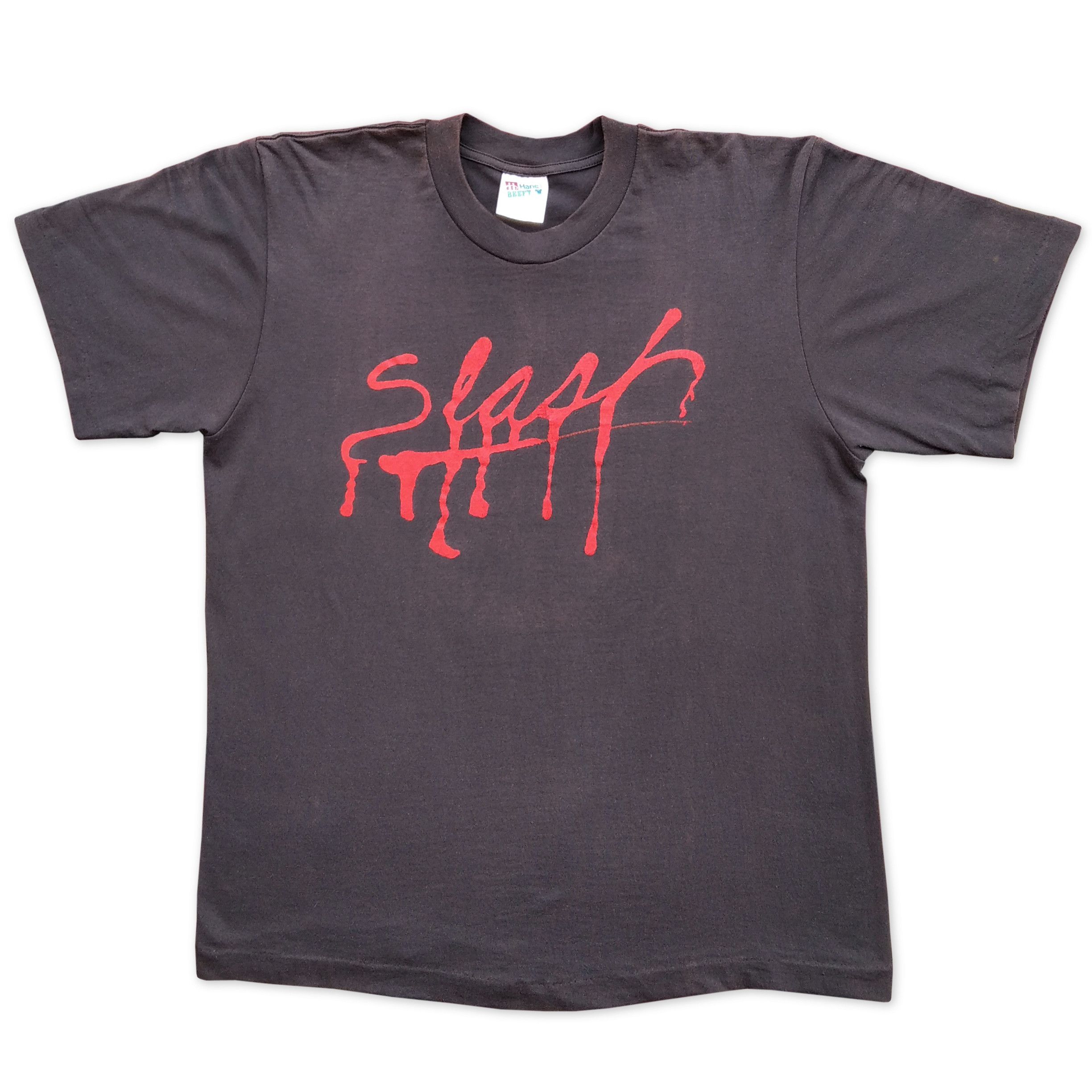 Vintage Early 90's SLASH Magazine Faded T-Shirt