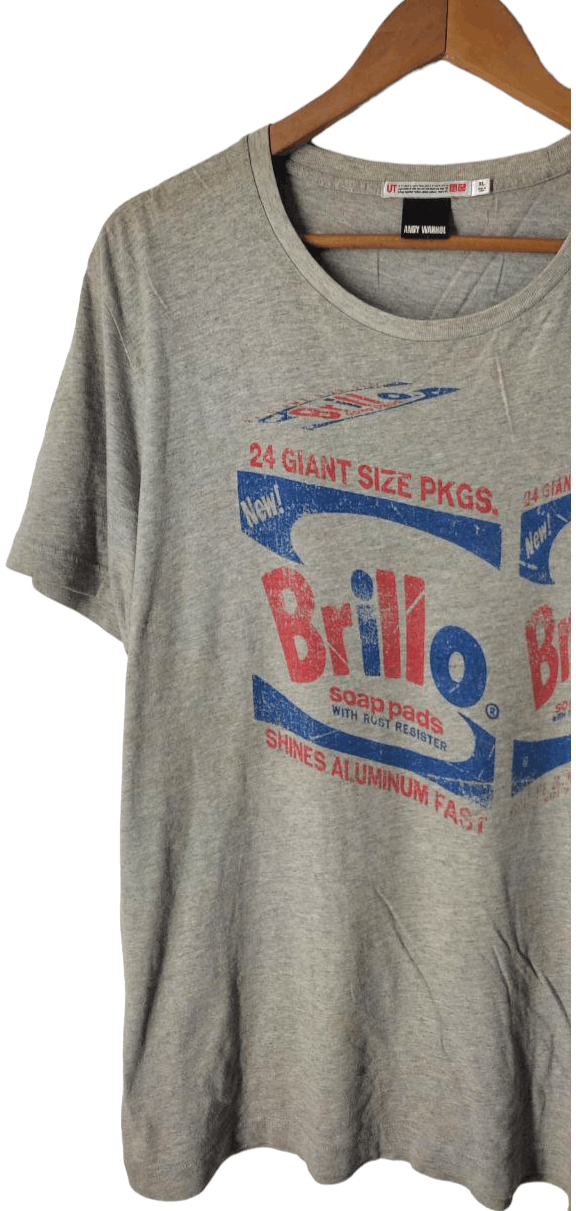 Andy Warhol ANDY WARHOL BRILLO SPRZNY MOMA POP ART TEE Size US XL / EU 56 / 4 - 5 Thumbnail