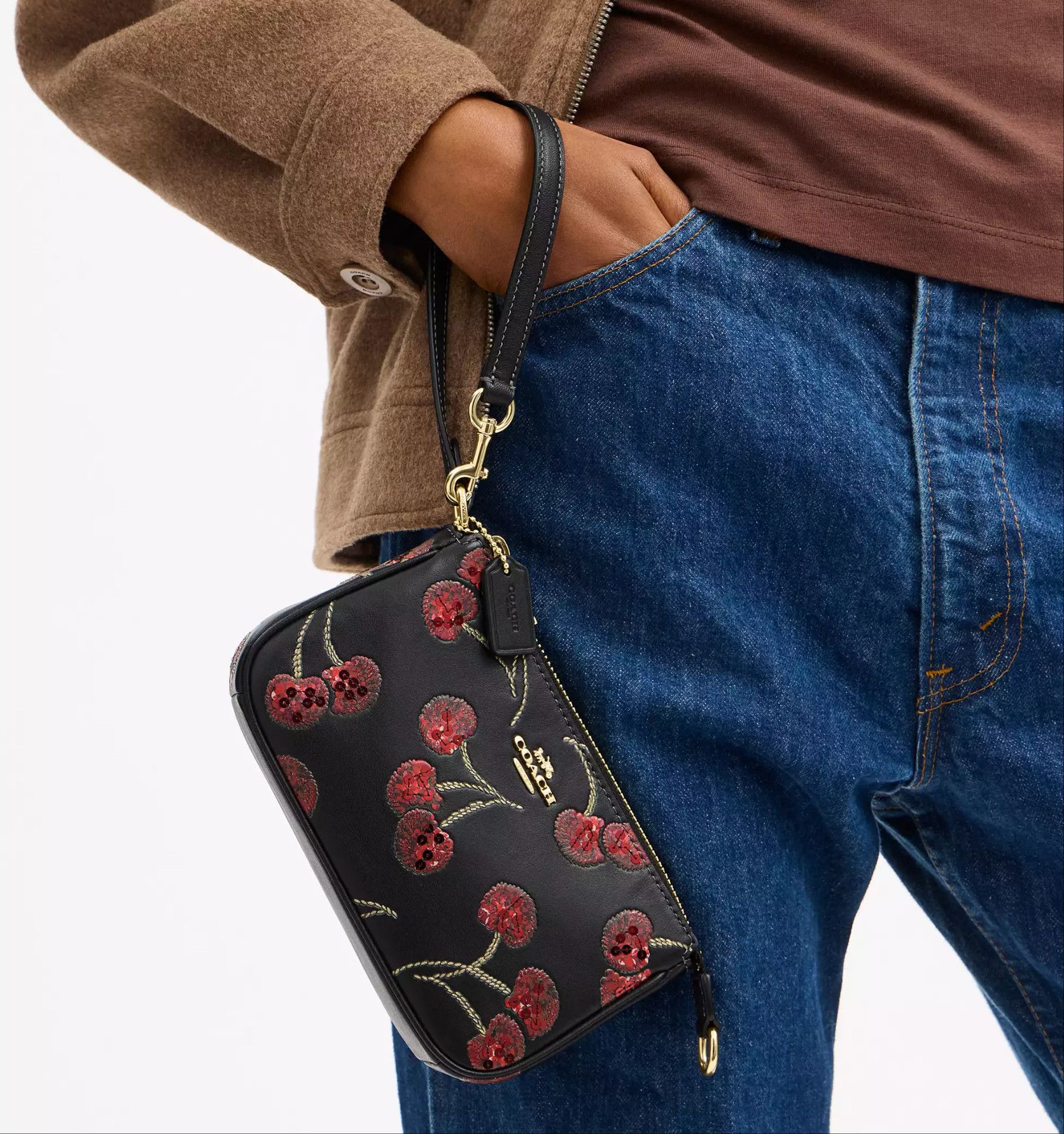 Coach Nolita 19 With Cherry Print CCZ21 Size ONE SIZE - 8 Thumbnail