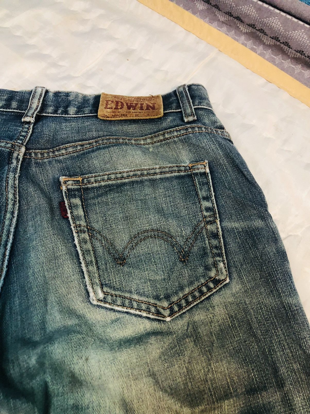 Edwin × Japanese Brand Edwin Distressed Jeans (3) Size US 28 / EU 44 - 16 Thumbnail
