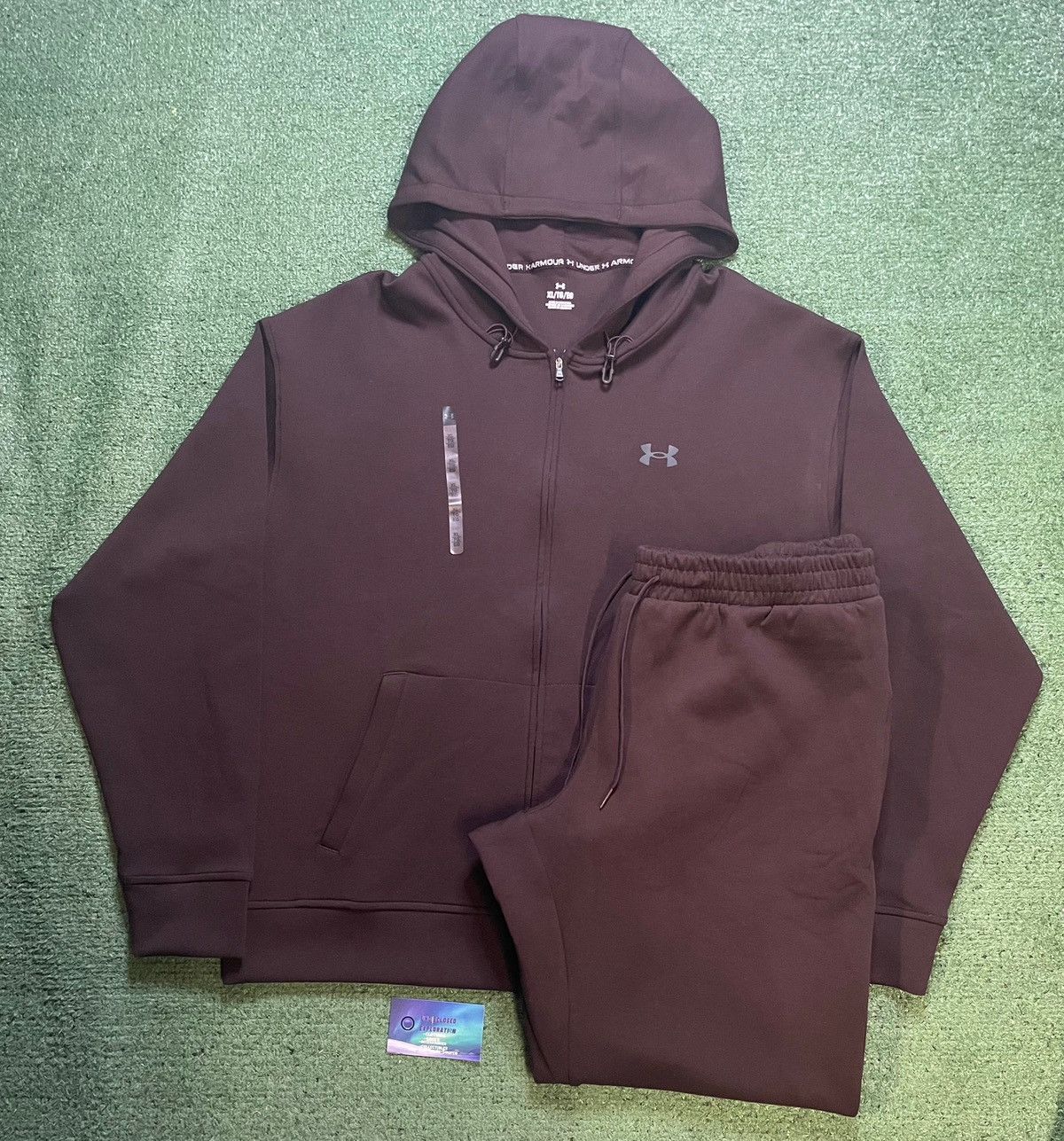 Under Armour Under Armour brown fleece sweatsuit Size US XL / EU 56 / 4 - 1 Thumbnail