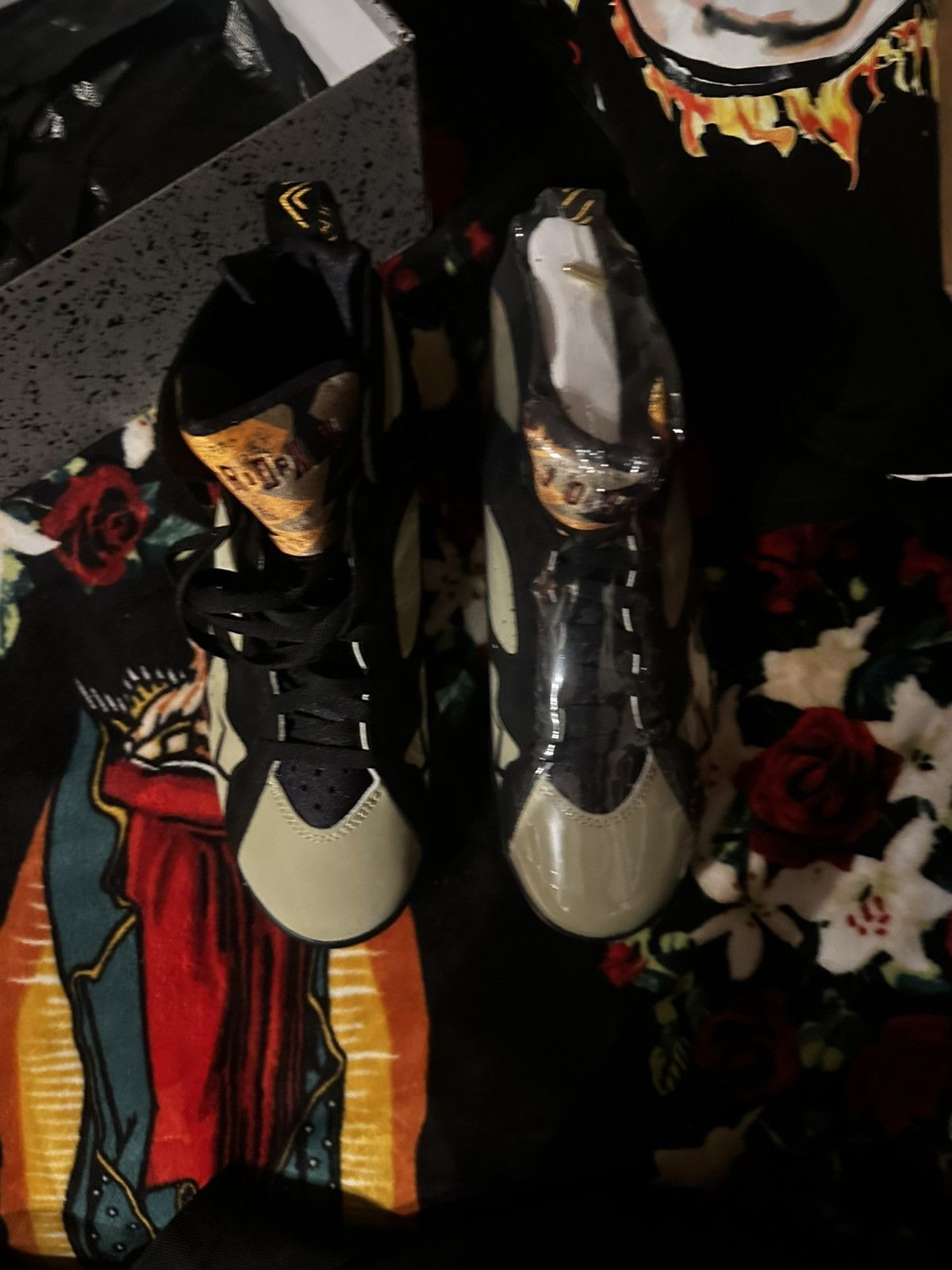 Nike Air Jordan 7 Retro ‘Black Olive’ Size US 9 / EU 42 - 3 Thumbnail