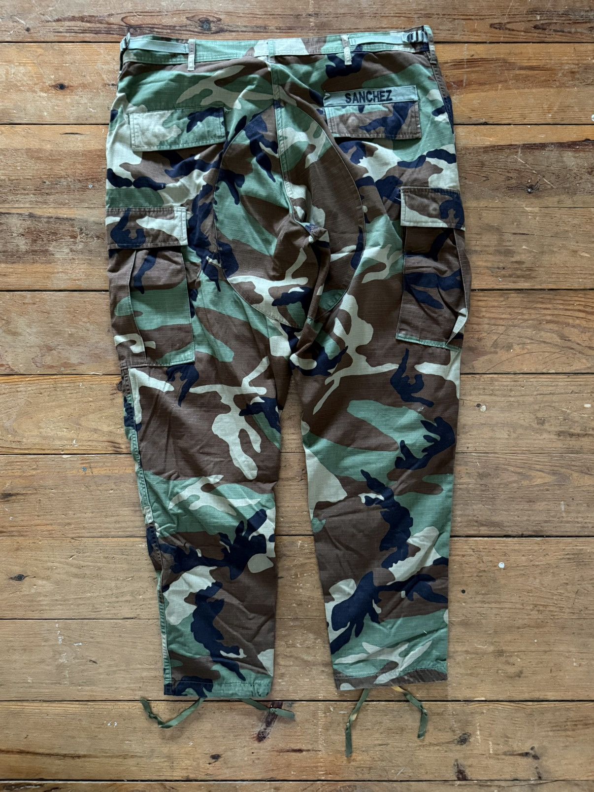 Vintage VINTAGE CAMOUFLAGE MILITARY ARMY PANTS Size US 36 / EU 52 - 3 Thumbnail