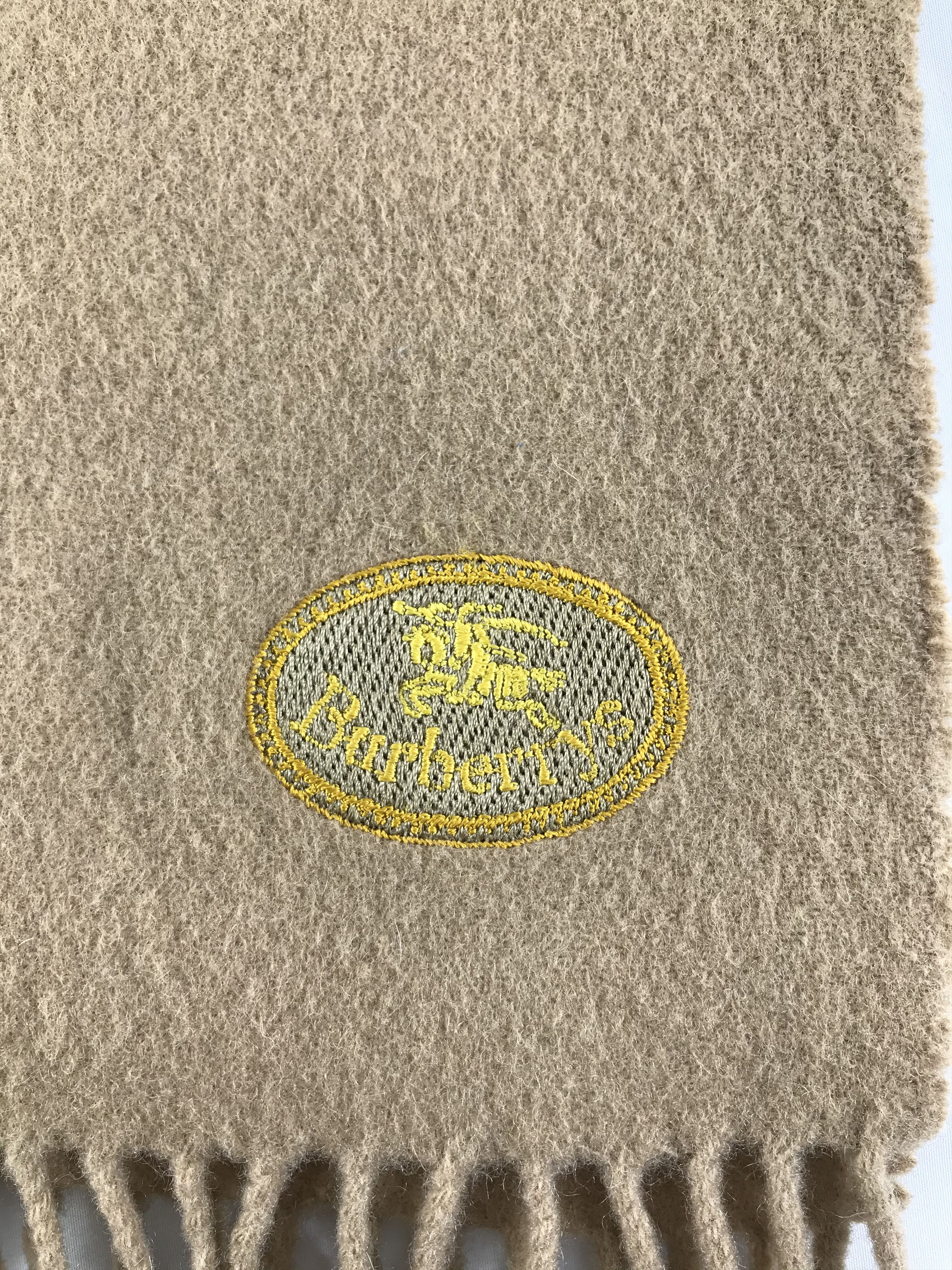 Burberry × Vintage Burberry Scarf / Muffler / Neckwear - WW2691 Size ONE SIZE - 4 Thumbnail