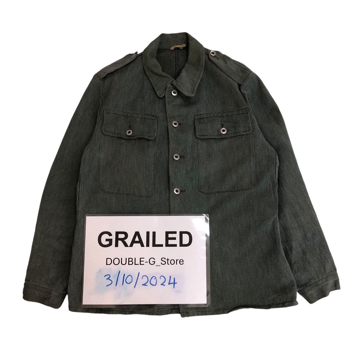 Japanese Brand × Vintage 📌Vintage Chore Work Jacket Multi Pocket Issey Miyake Design Size US M / EU 48-50 / 2 - 1 Thumbnail
