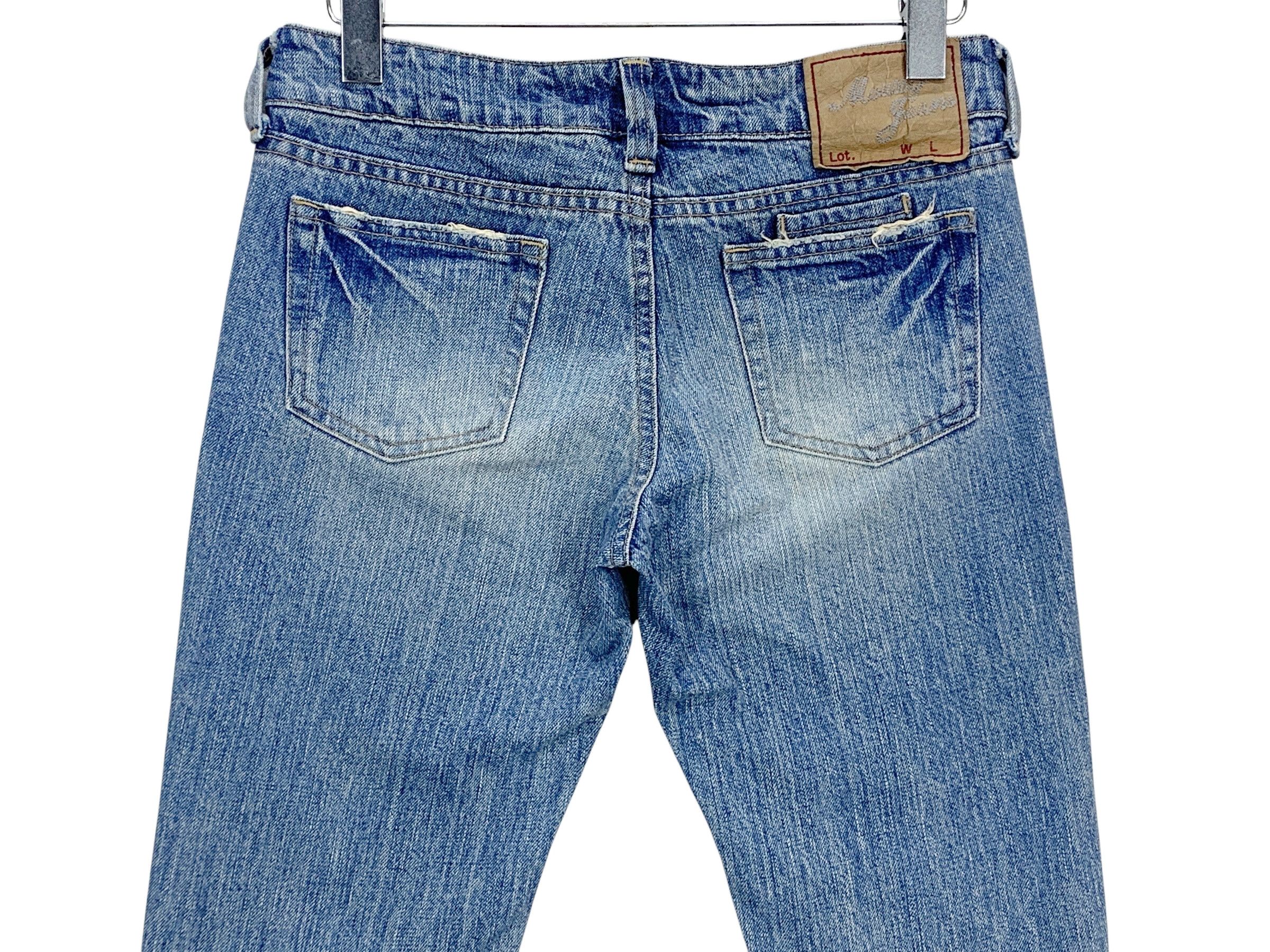 Japanese Brand × MOUSSY Moussy Japan Low Rise Bootcut Jeans Size 26" / US 2 / IT 38 - 6 Thumbnail